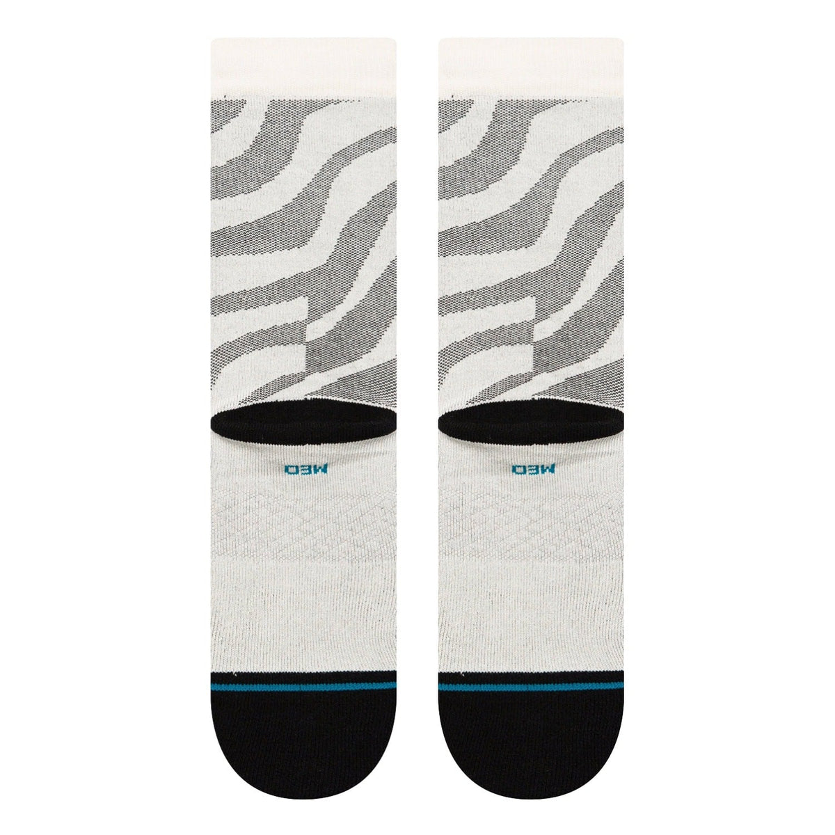 Stance Womens Torqued Crew Socks - Black - Womens Crew Length Socks by Stance M (UK6-8.5)