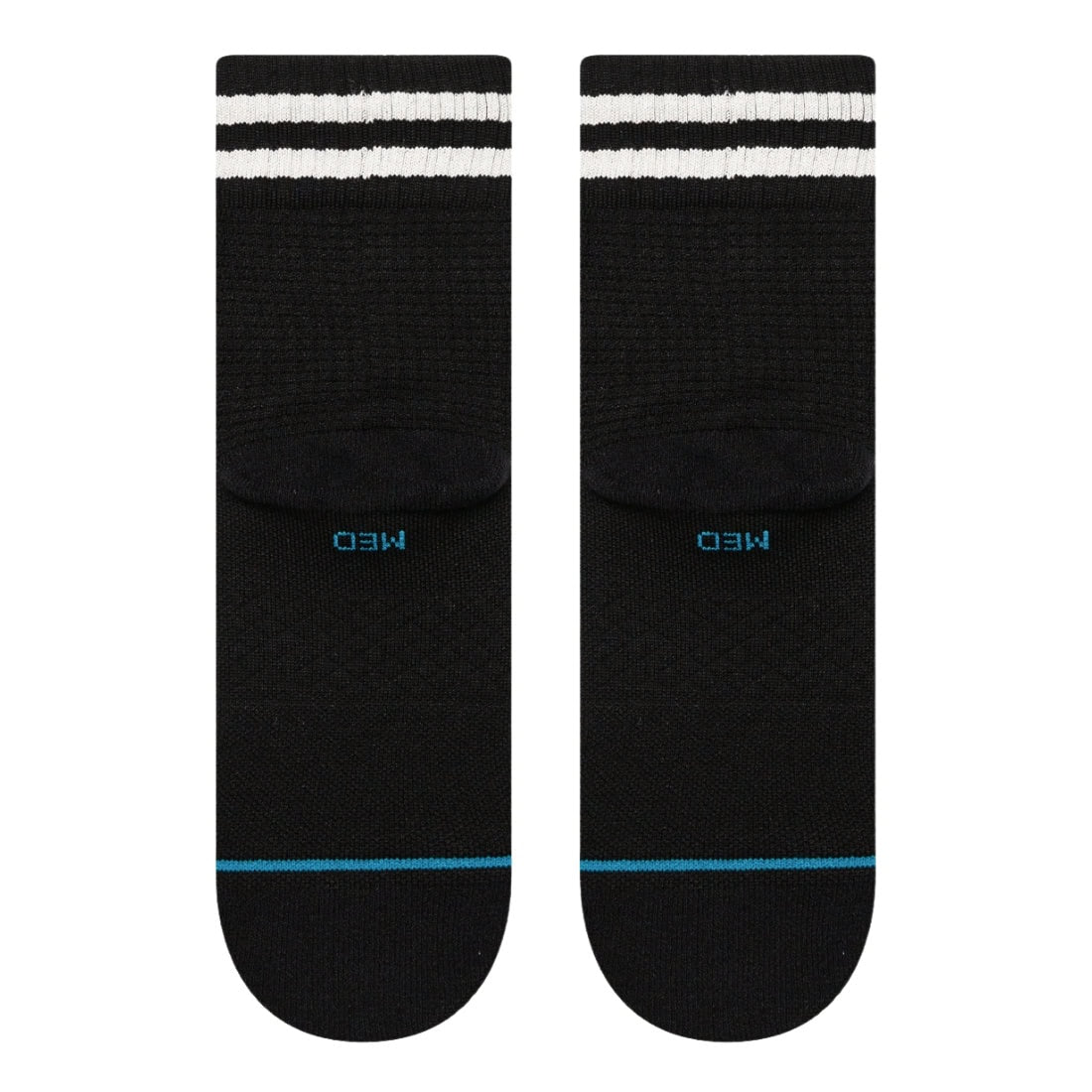 Stance Womens Waffles N Butter Socks - Black - Womens Crew Length Socks by Stance