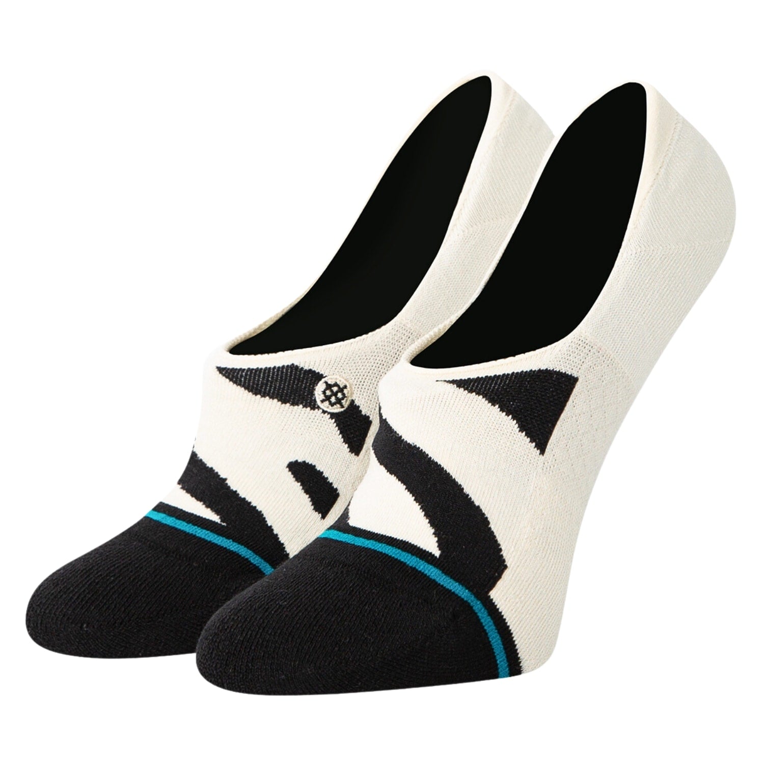Stance Womens Ze No Show/Invisible Socks - Off White - Womens Invisible/No Show Socks by Stance