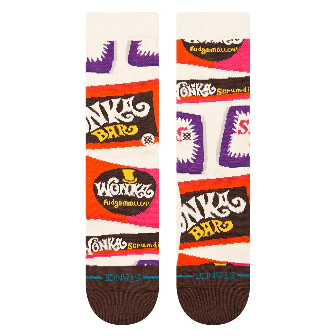 Stance X Willy Wonka Bars Socks - Brown