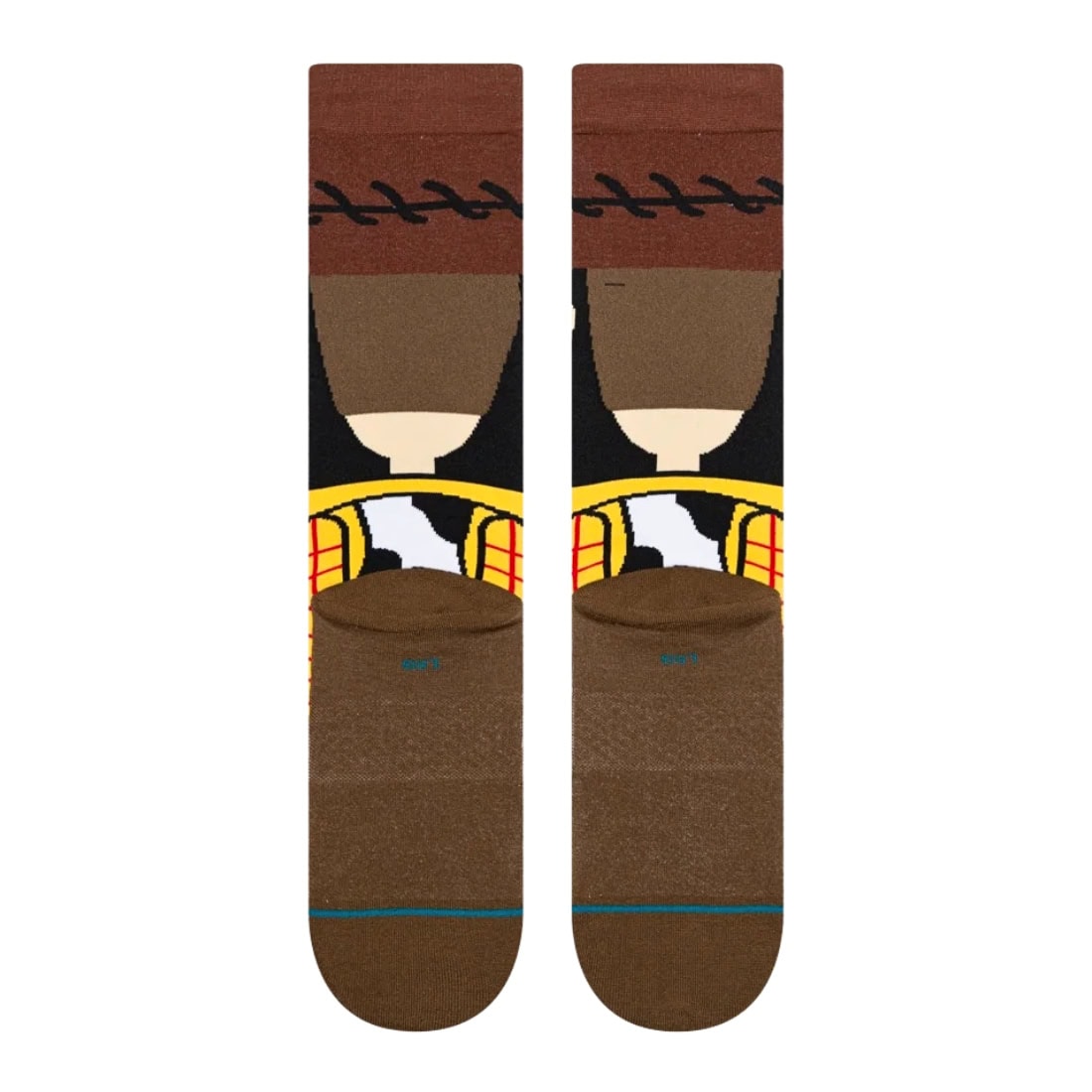 Stance Woody Crew Socks - Brown - Unisex Crew Length Socks by Stance