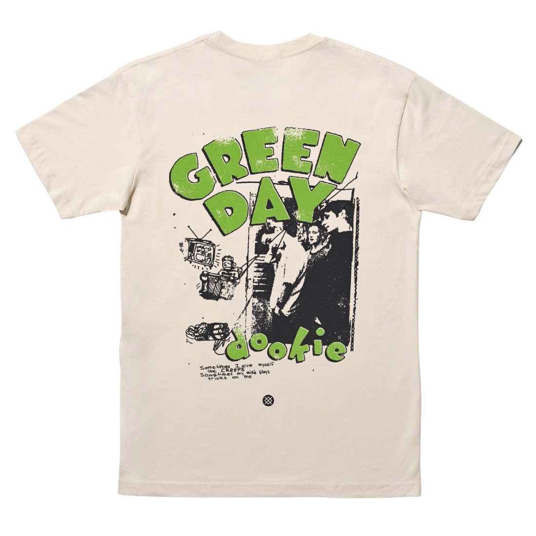 Stance X Greenday 1994 T-Shirt - Vintage White - Mens Graphic T-Shirt by Stance