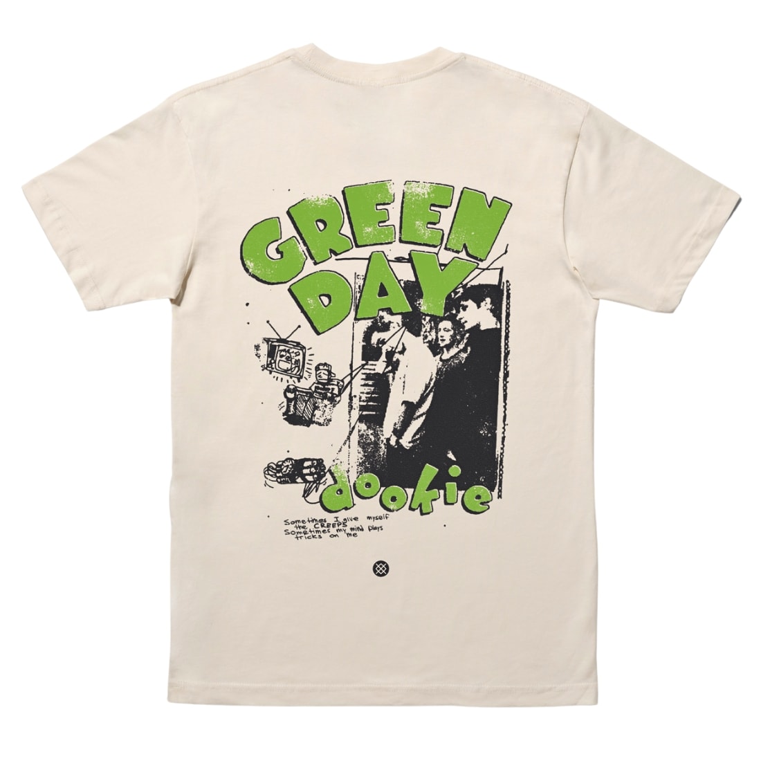 Stance X Greenday 1994 T-Shirt - Vintage White - Mens Graphic T-Shirt by Stance