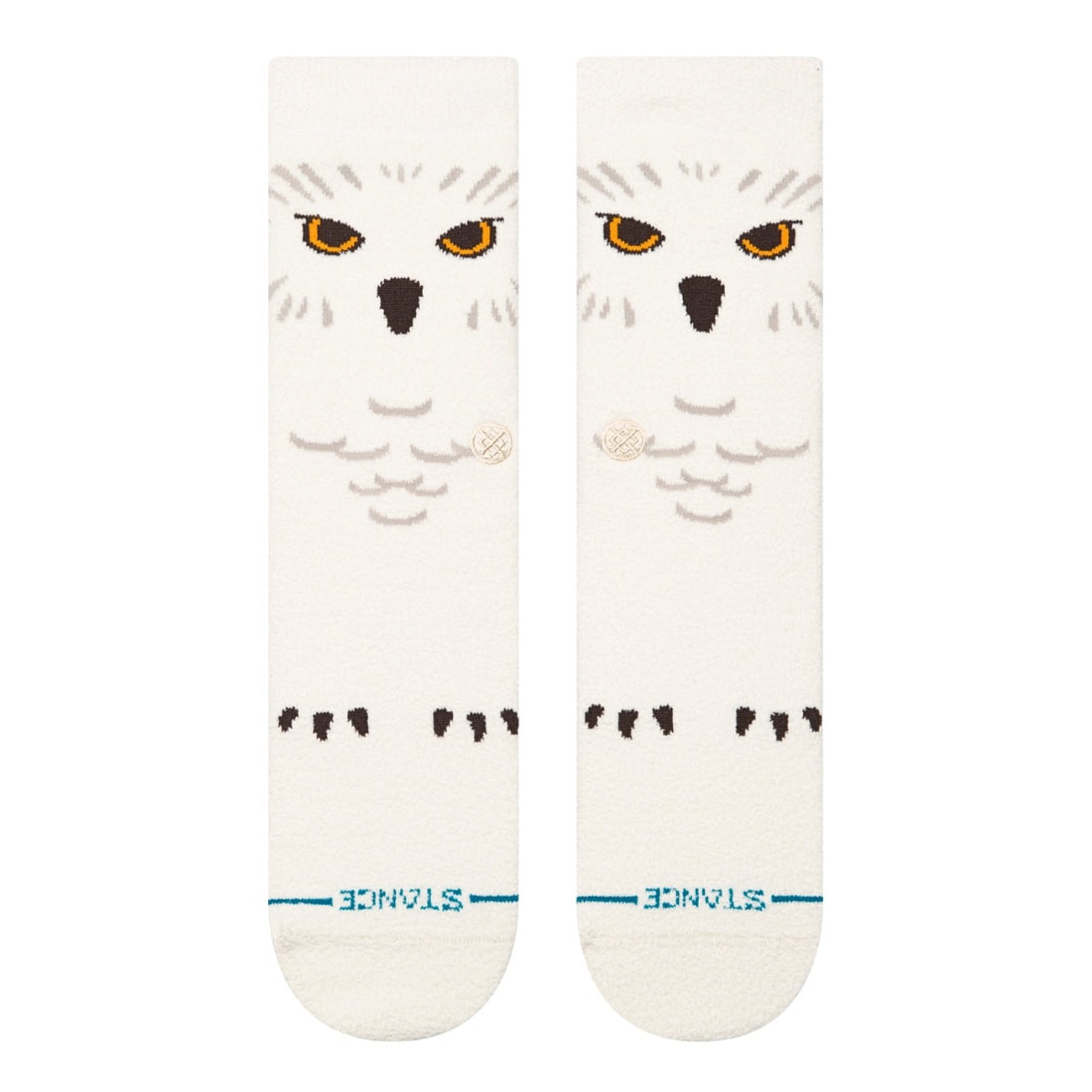 Stance X Harry Potter Hedwig Socks - Canvas - Unisex Crew Length Socks by Stance