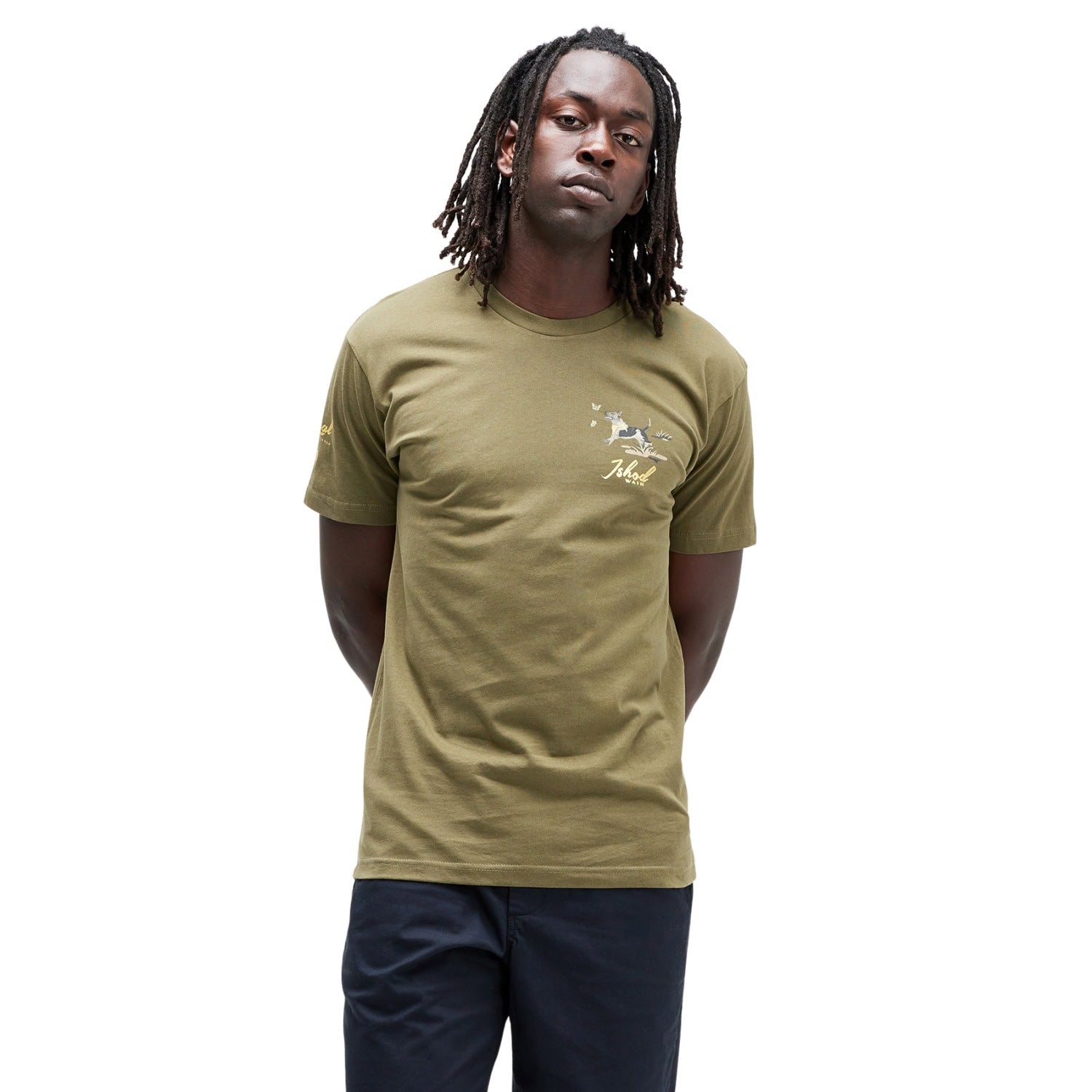 Stance x Ishod Wair T-Shirt - Military Green