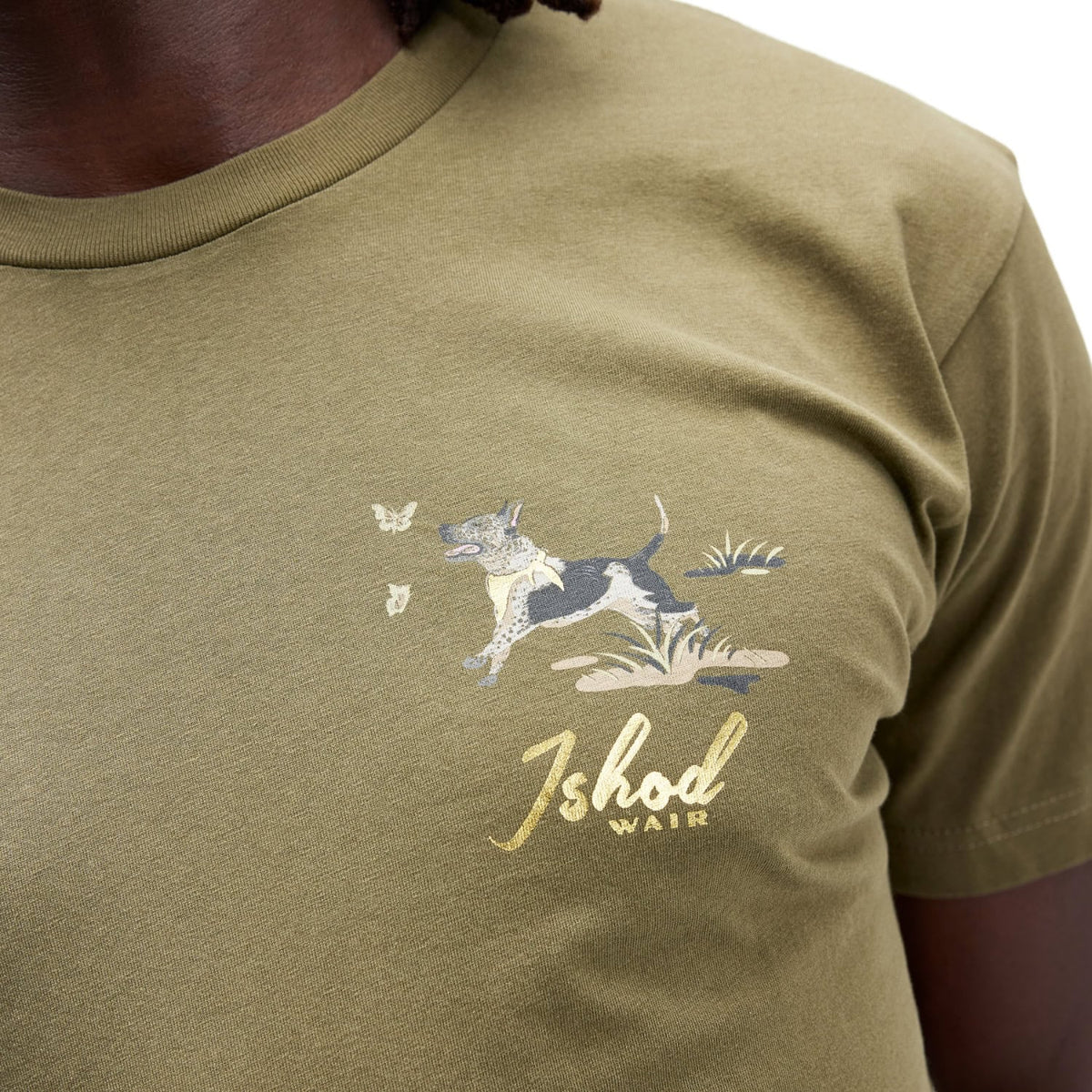 Stance x Ishod Wair T-Shirt - Military Green