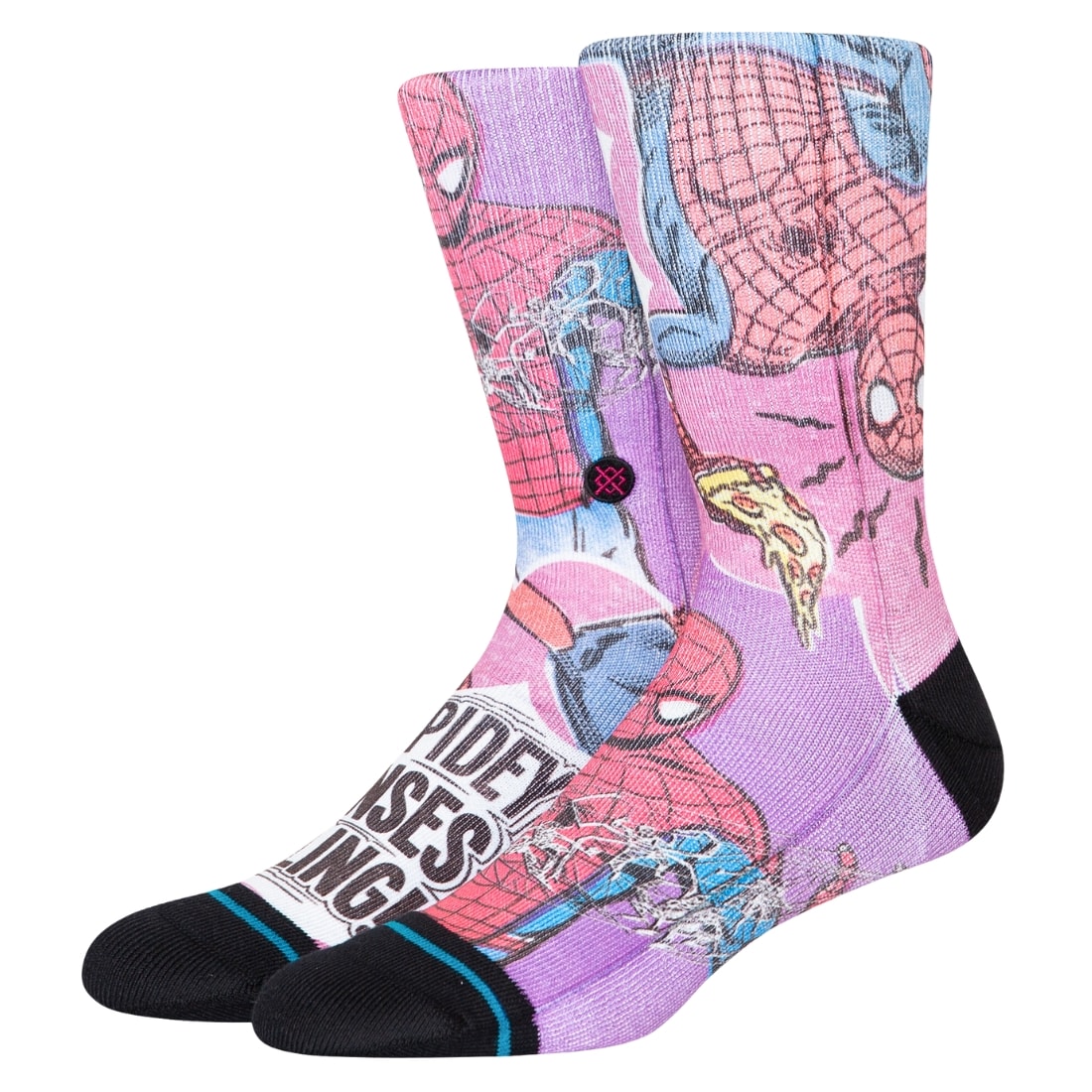 Stance X Marvel Spidey Senses Socks - Magenta