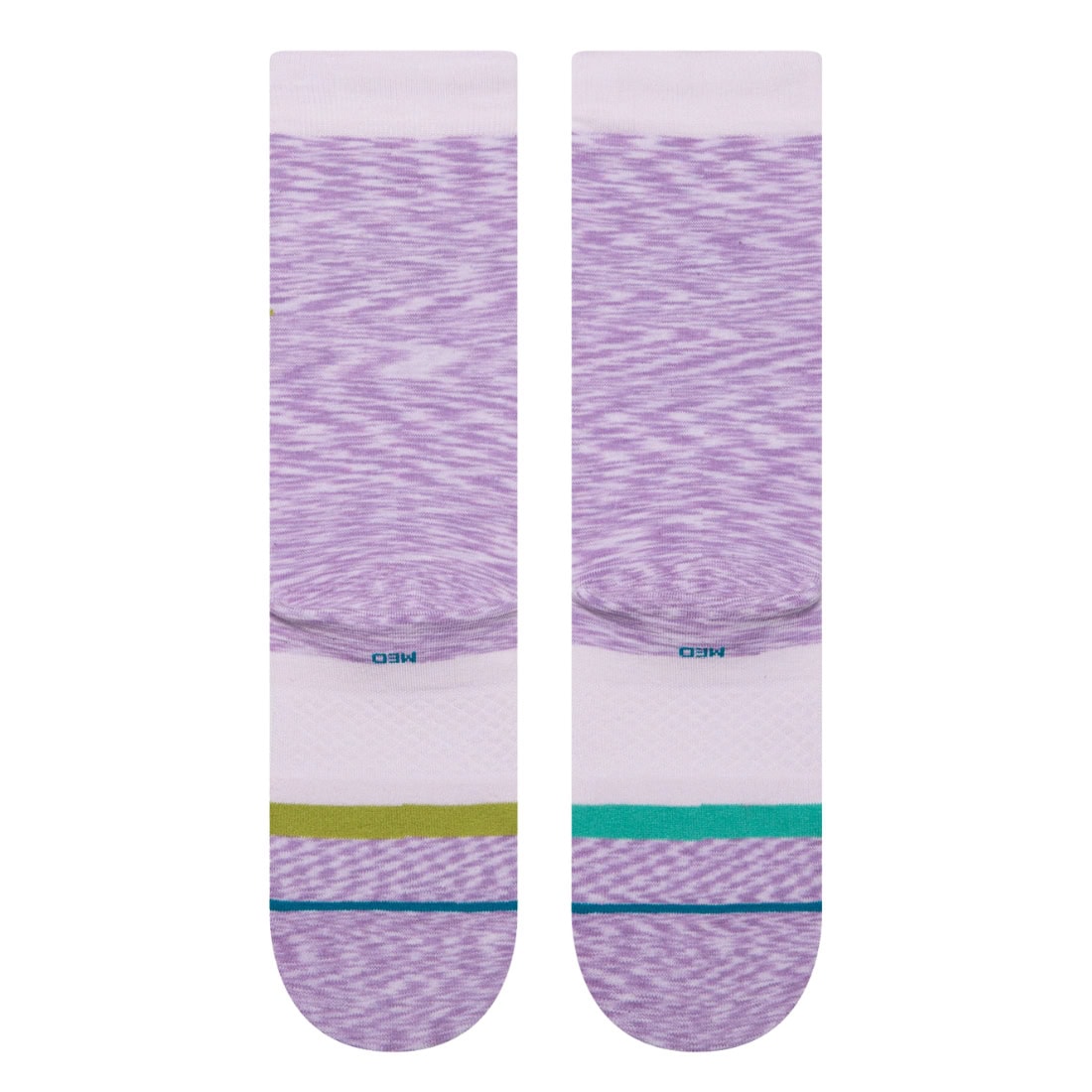 Stance X Monsters Inc Scare Floor Socks - Lavender - Unisex Crew Length Socks by Stance