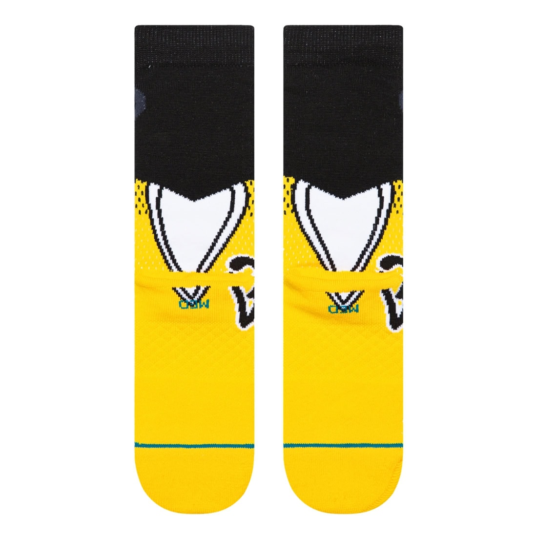 Stance X Notorious B.I.G Juicy Socks - Yellow - Unisex Crew Length Socks by Stance