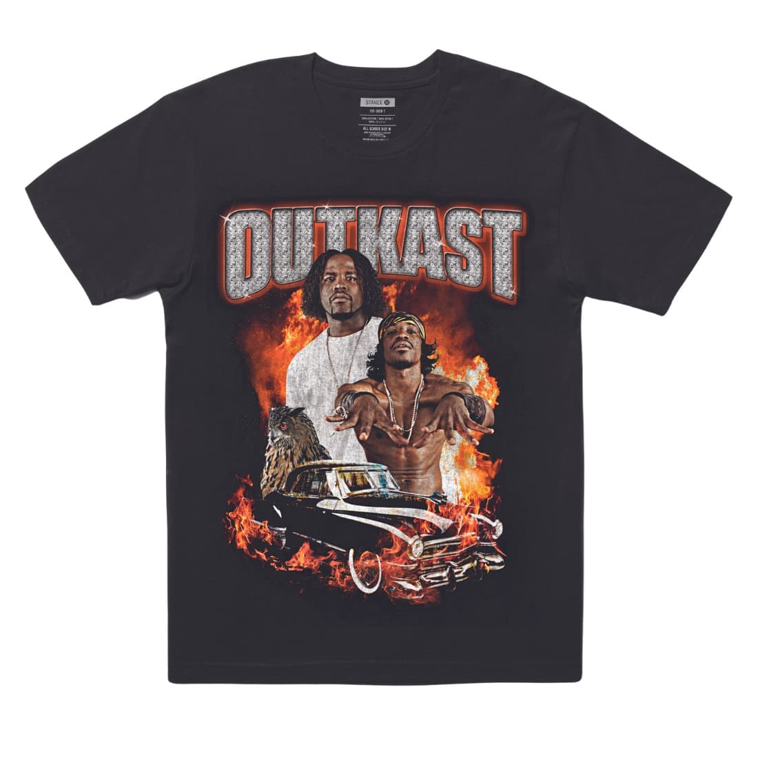 Stance X Outkast T-Shirt - Black - Mens Graphic T-Shirt by Stance