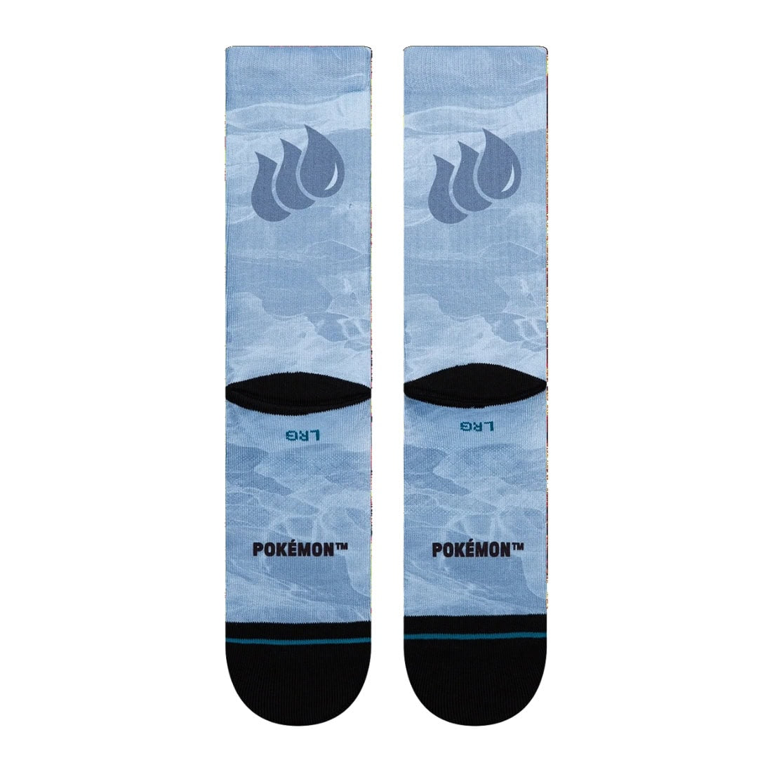 Stance x Pokemon Blastoise AOP Crew Socks - Blue - Unisex Crew Length Socks by Stance