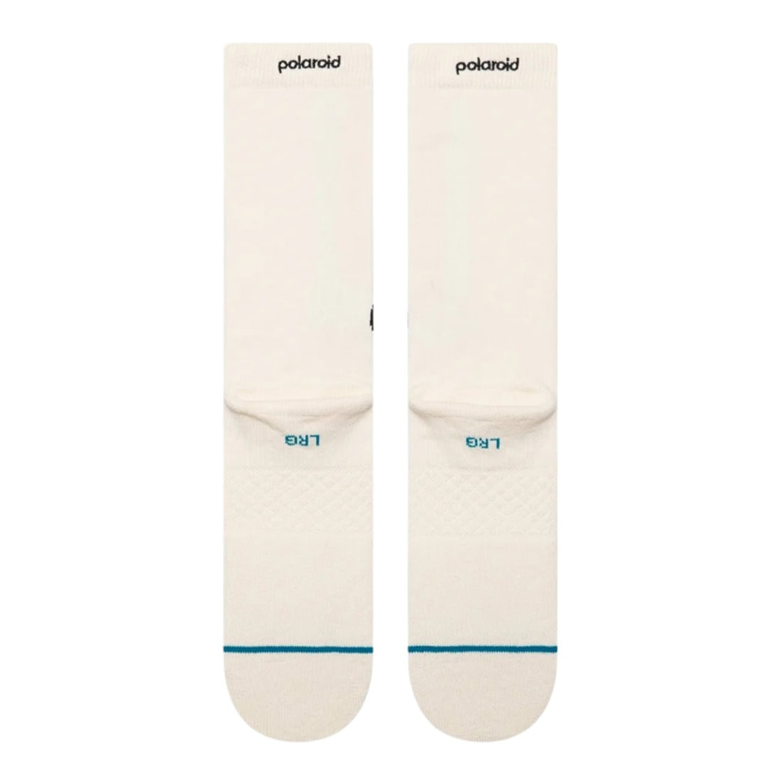 Stance x Polaroid Aperture Crew Sock - White - Unisex Crew Length Socks by Stance