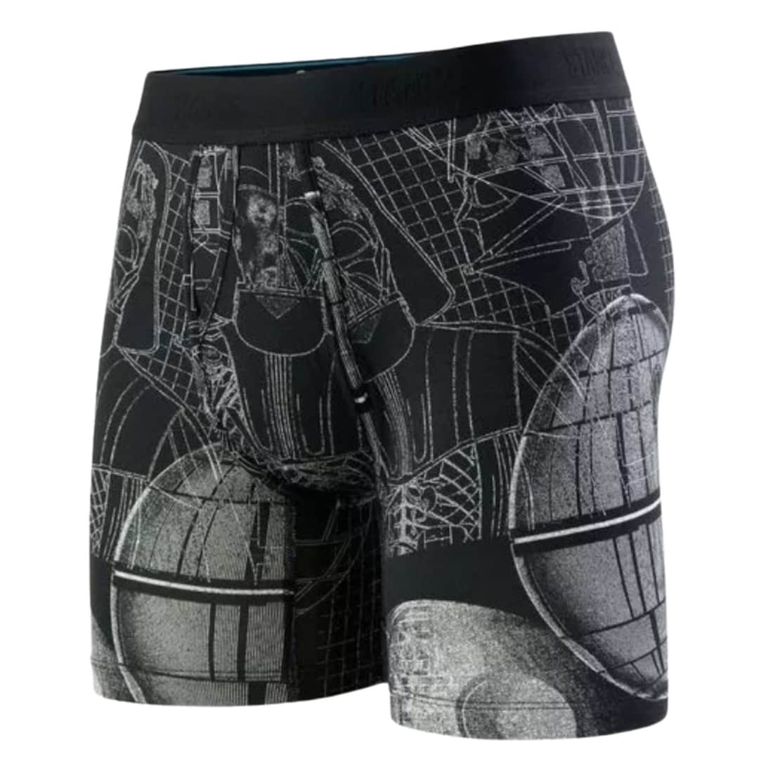 Stance x Star Wars May The 4th Boxer Briefs - Black - Mens Boxer Briefs Underwear by Stance