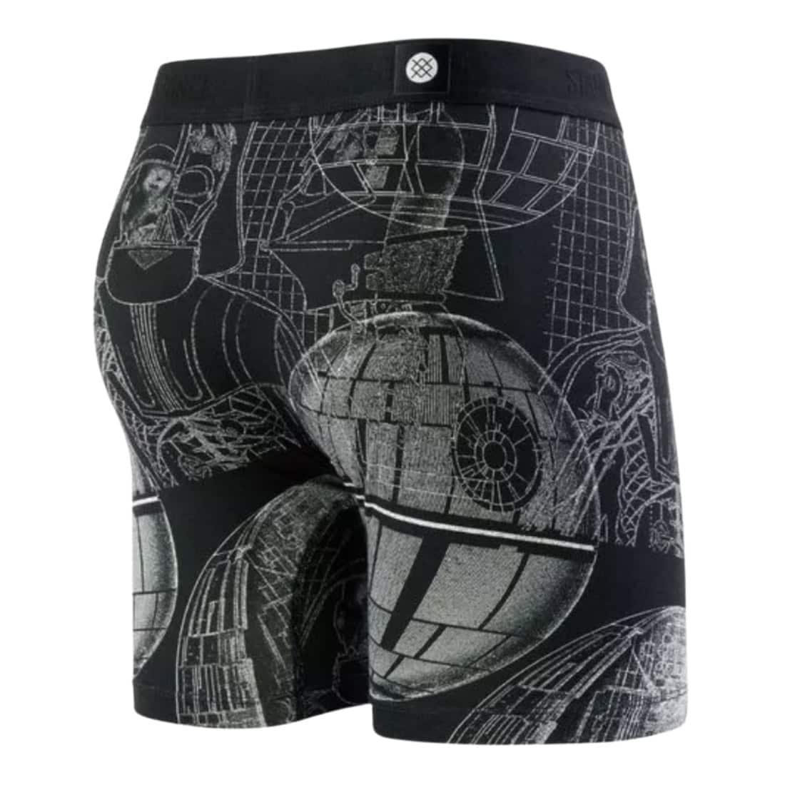 Stance x Star Wars May The 4th Boxer Briefs - Black - Mens Boxer Briefs Underwear by Stance