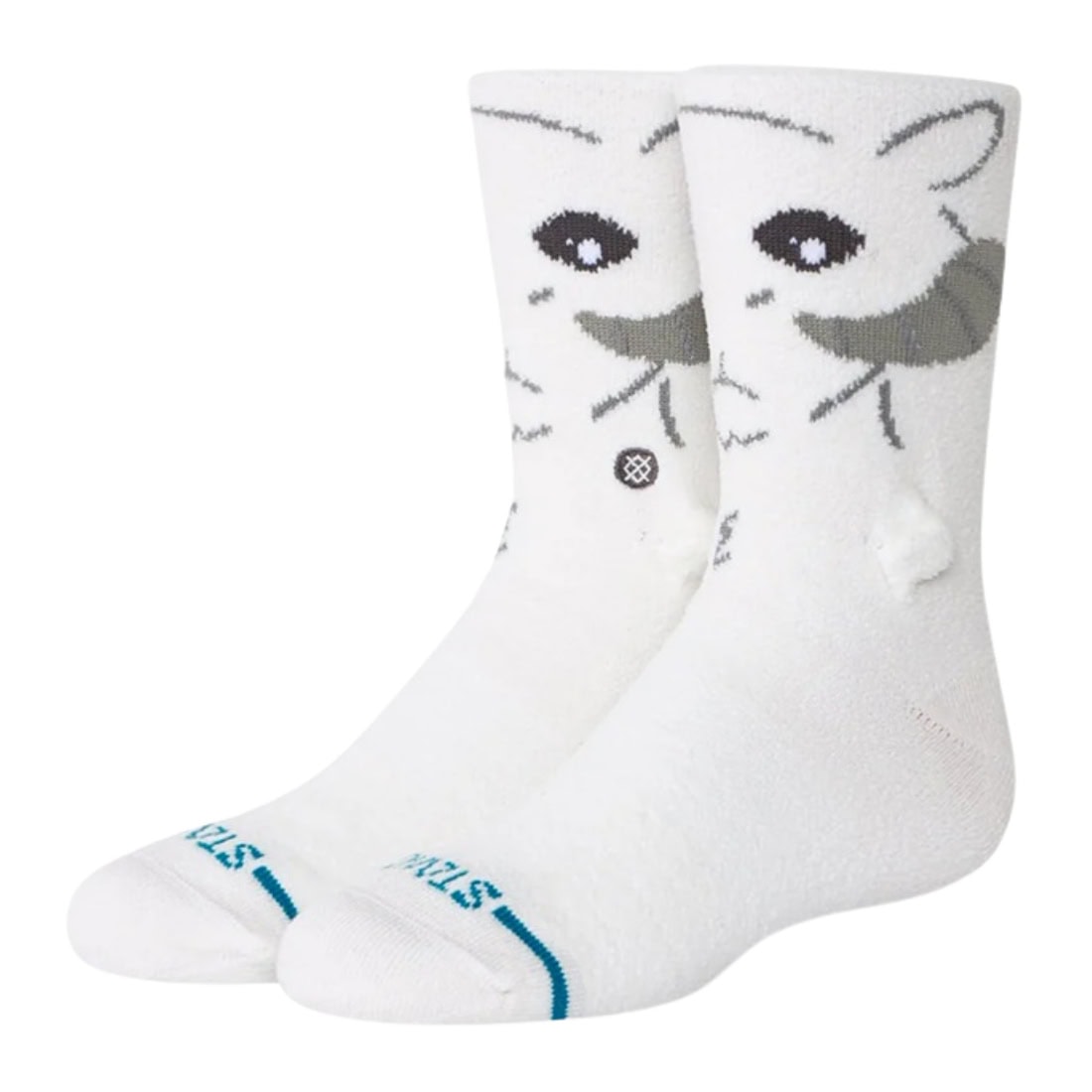 Stance x Star Wars Tauntaun Kids Crew Socks - White - Kids Crew Length Socks by Stance