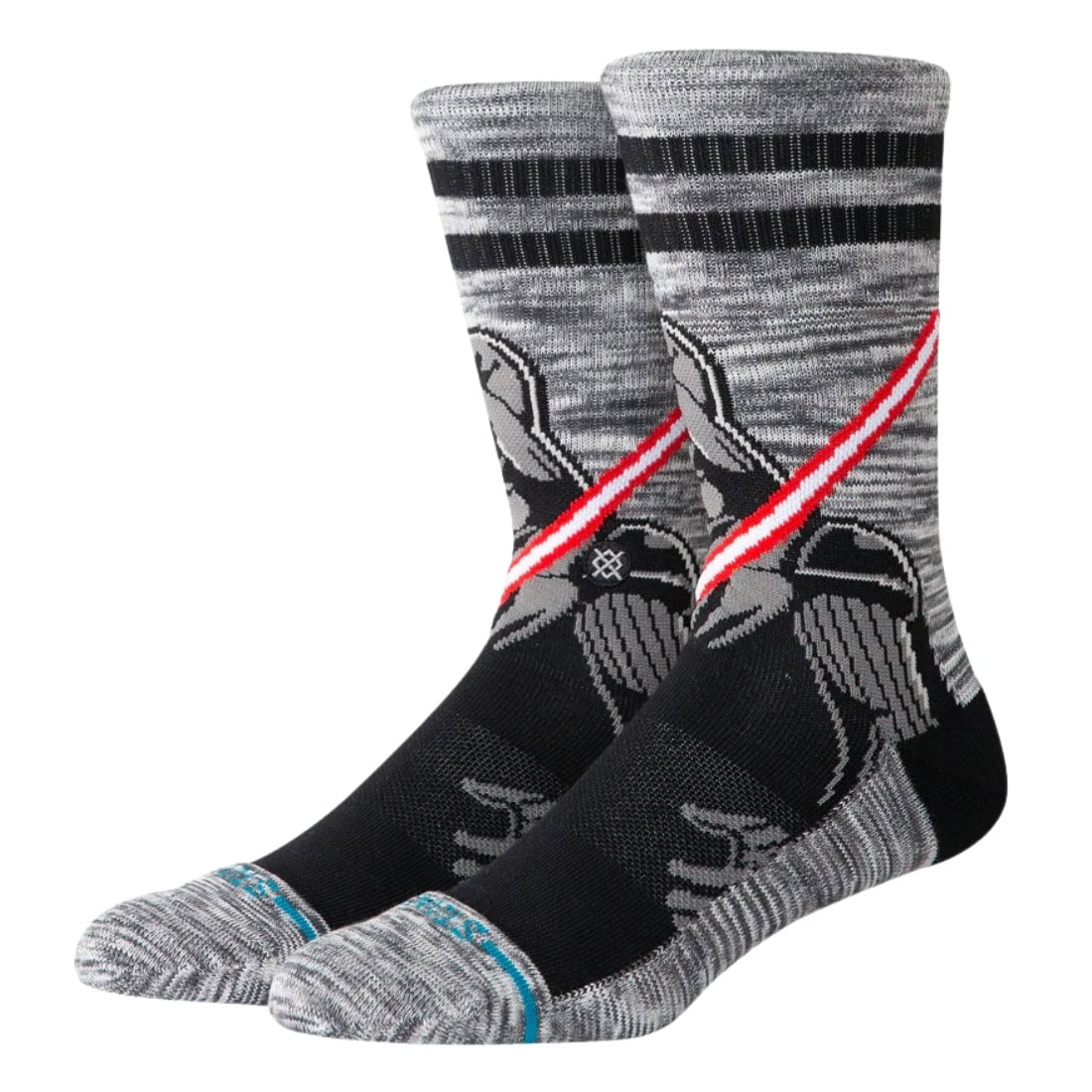 Stance x Star Wars Darth Crew Socks - Black - Unisex Crew Length Socks by Stance