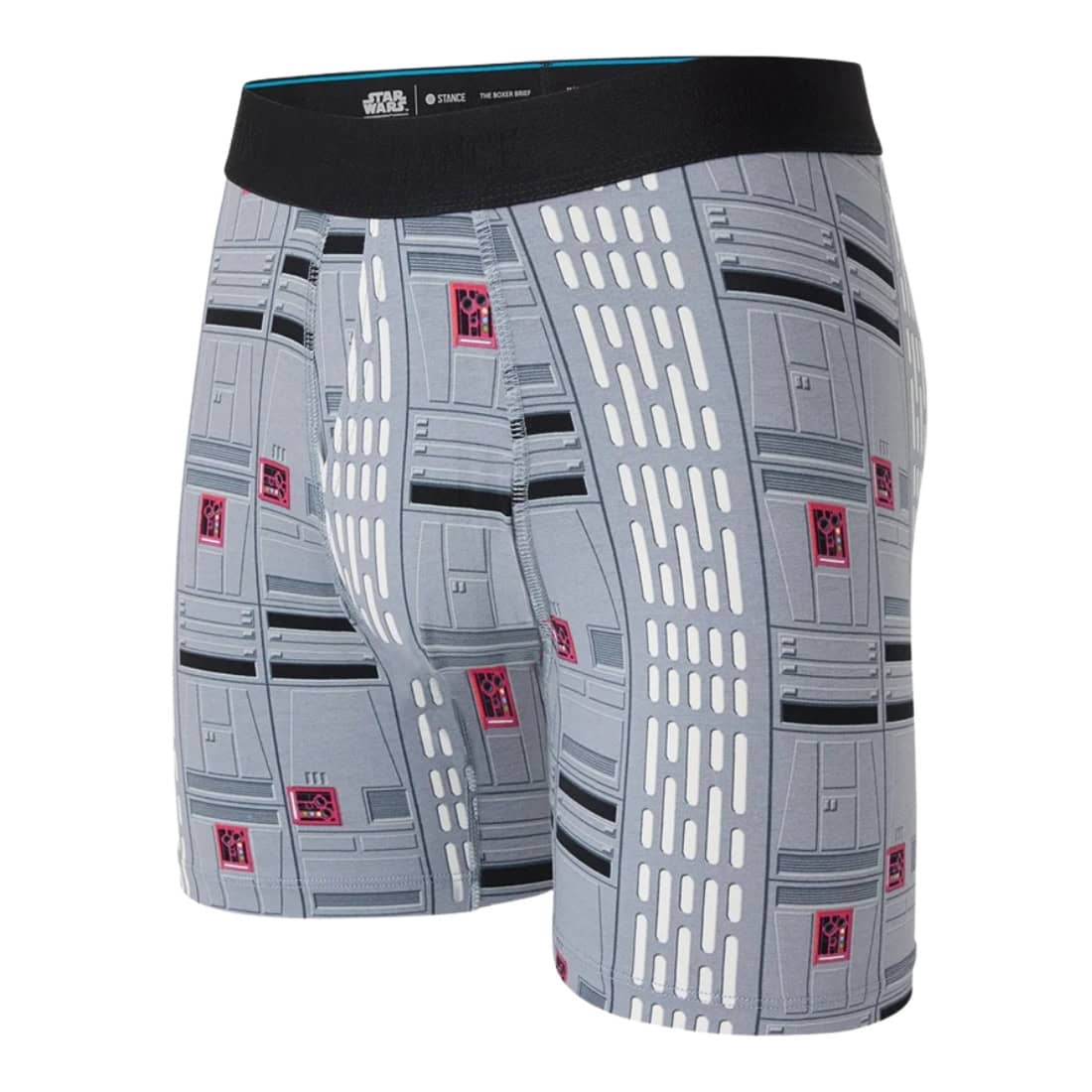 Stance x Starwars Death Star Boxer Brief - Grey - Mens Boxer Briefs Underwear by Stance