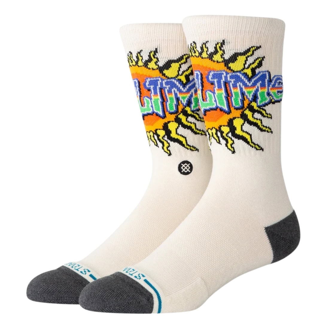 Stance x Sublime Crew Socks - Canvas - Unisex Crew Length Socks by Stance