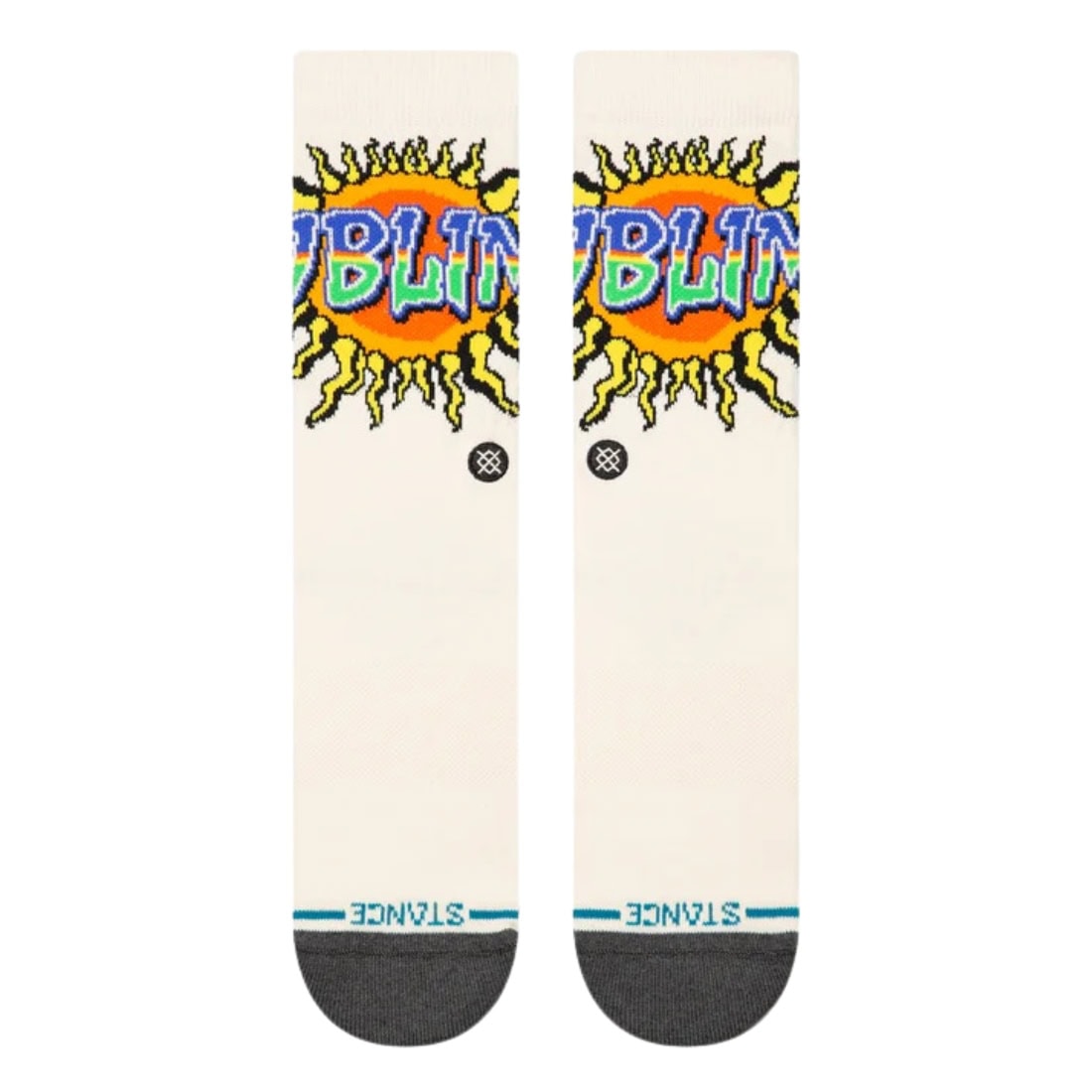 Stance x Sublime Crew Socks - Canvas - Unisex Crew Length Socks by Stance