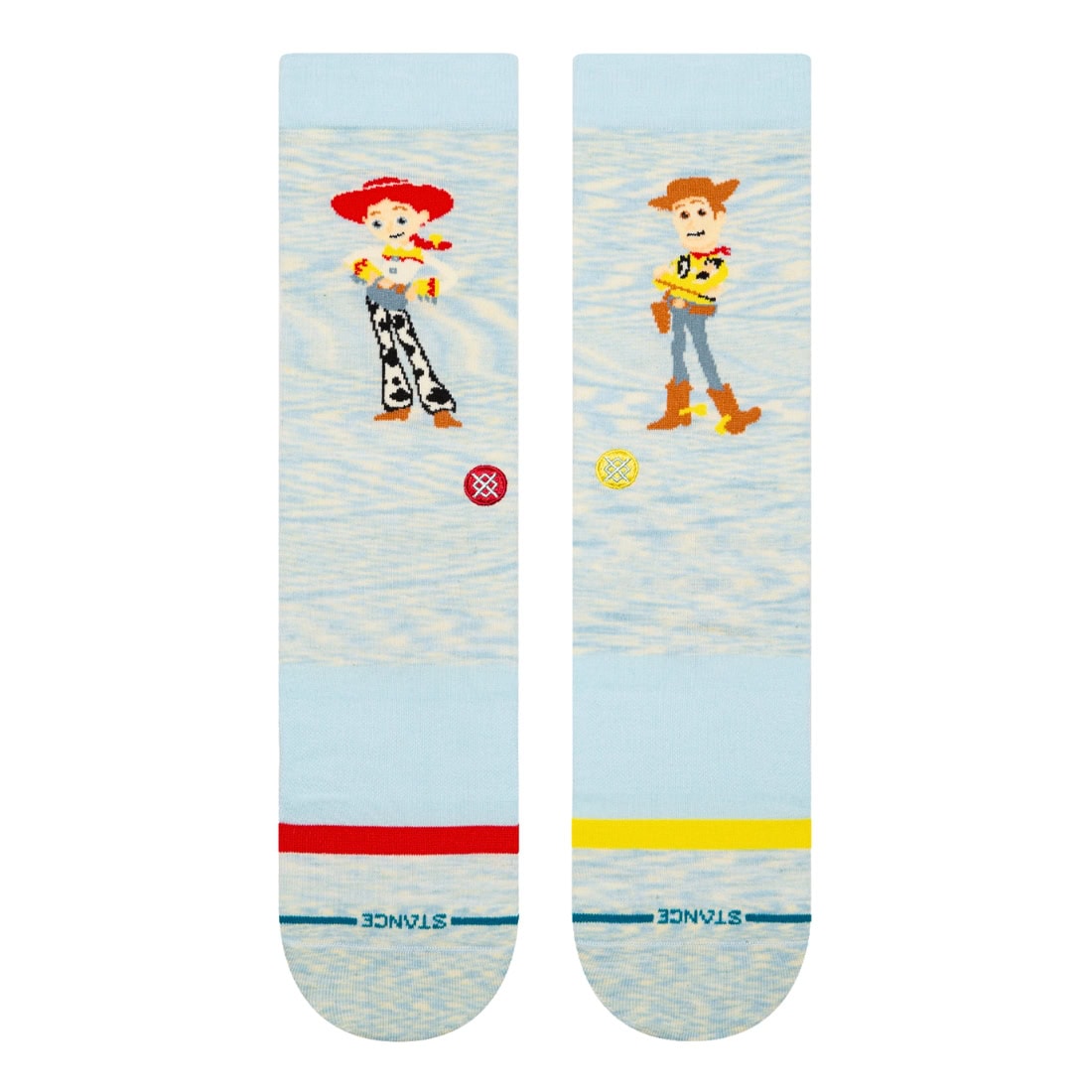 Stance X Toy Story Best Friends Socks - Light Blue - Unisex Crew Length Socks by Stance