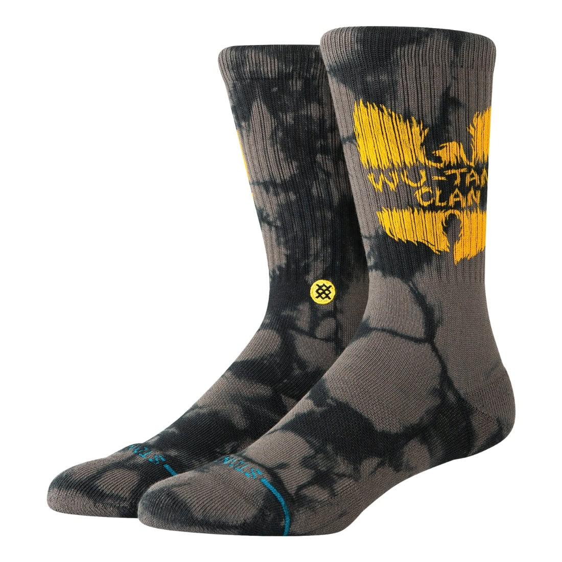 Stance X Wu Tang Clan Shaolin Slums Socks - Black - Unisex Crew Length Socks by Stance