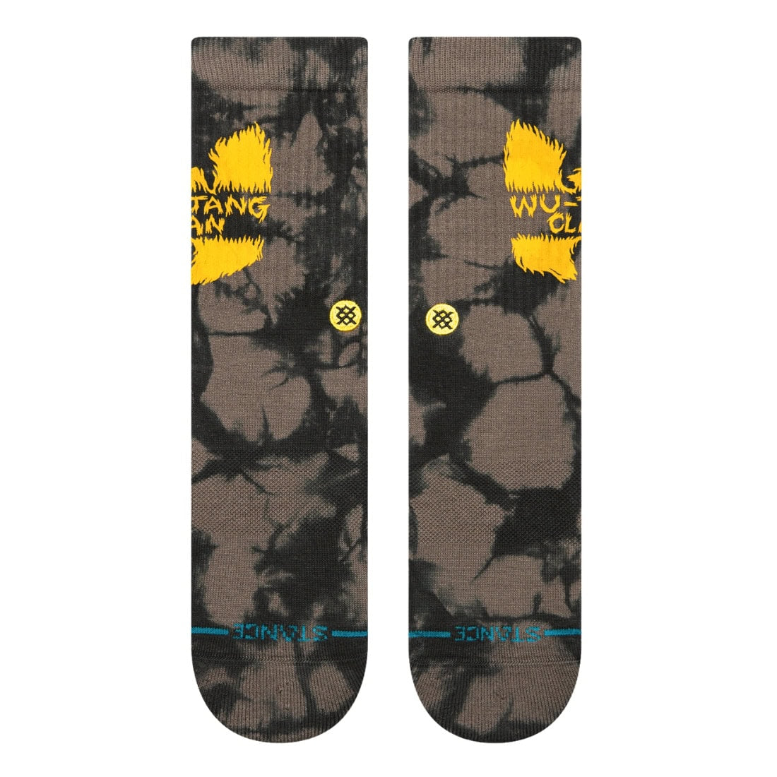 Stance X Wu Tang Clan Shaolin Slums Socks - Black - Unisex Crew Length Socks by Stance