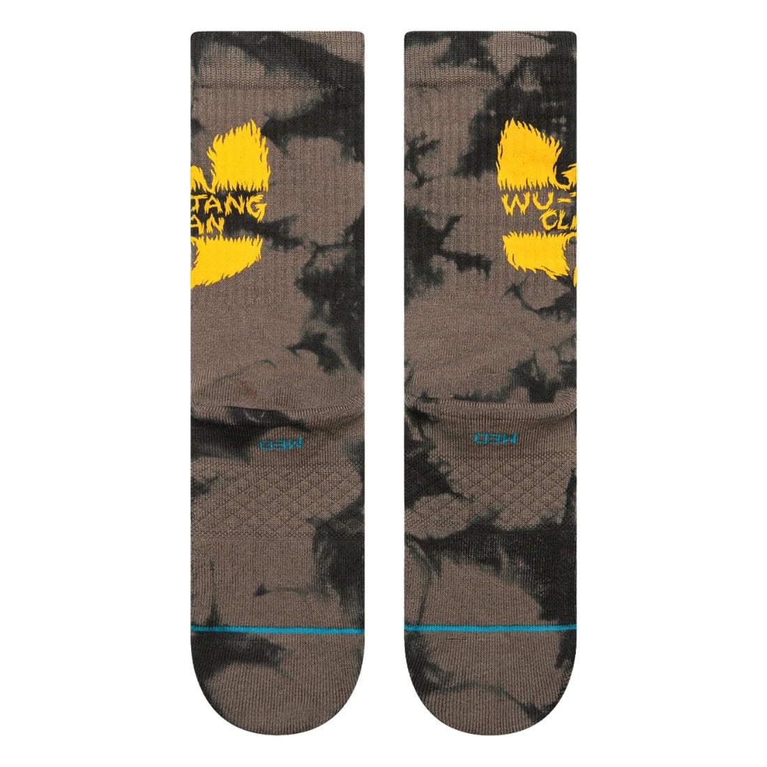 Stance X Wu Tang Clan Shaolin Slums Socks - Black - Unisex Crew Length Socks by Stance