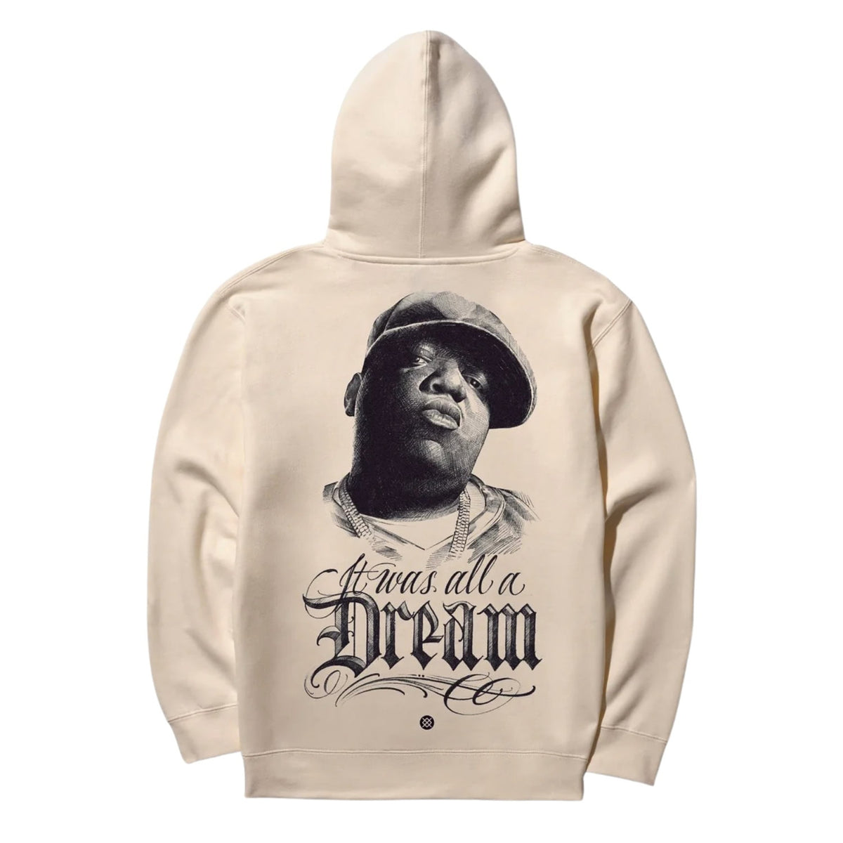 Stance x Notorious B.I.G It Was All Pullover Hoodie - Bone