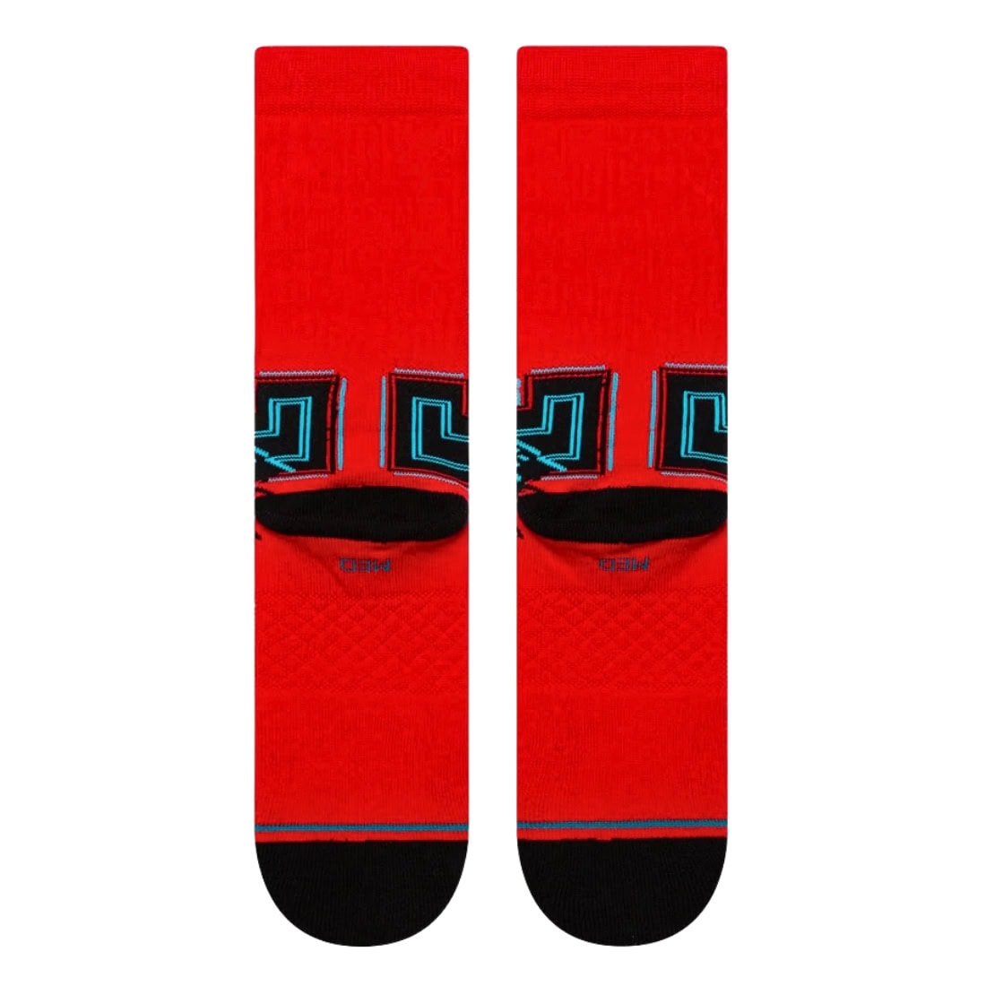 Stance Waka Waka Waka Socks - Red - Unisex Crew Length Socks by Stance