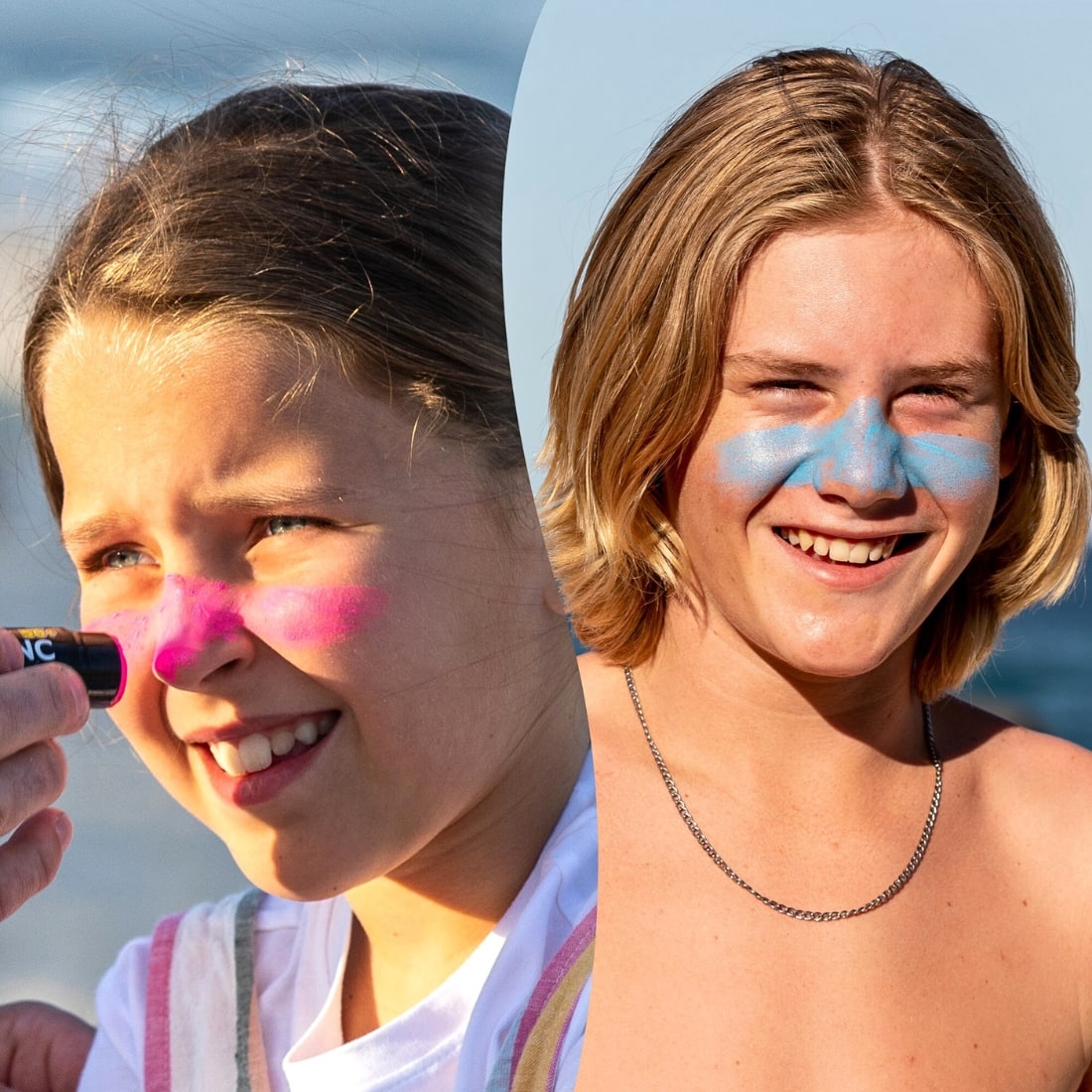 Sun Zapper Coloured SPF 50+ Zinc Stick 4 Pack - Rainbow