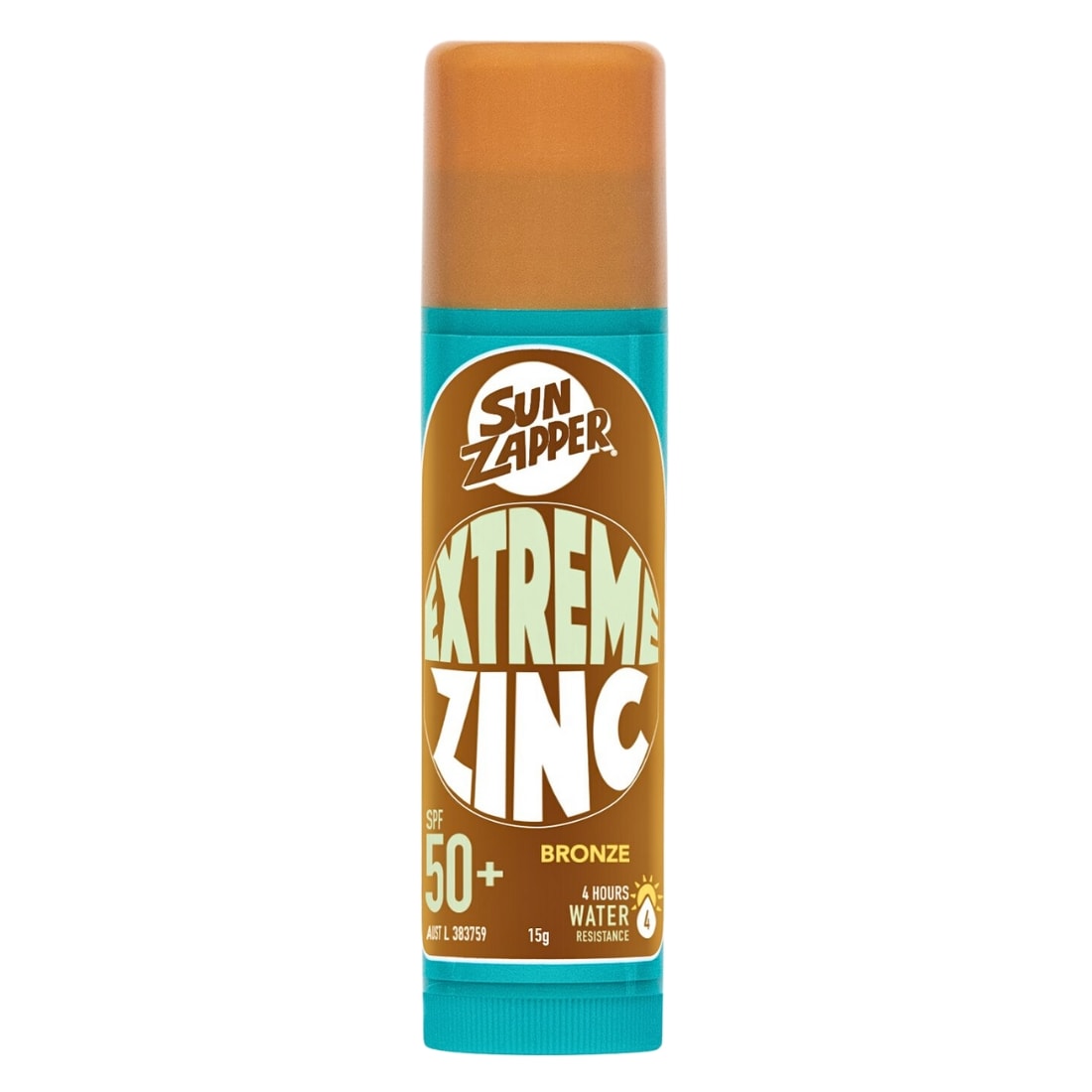 Sun Zapper Extreme Zinc SPF50+ Face Stick - Bronze