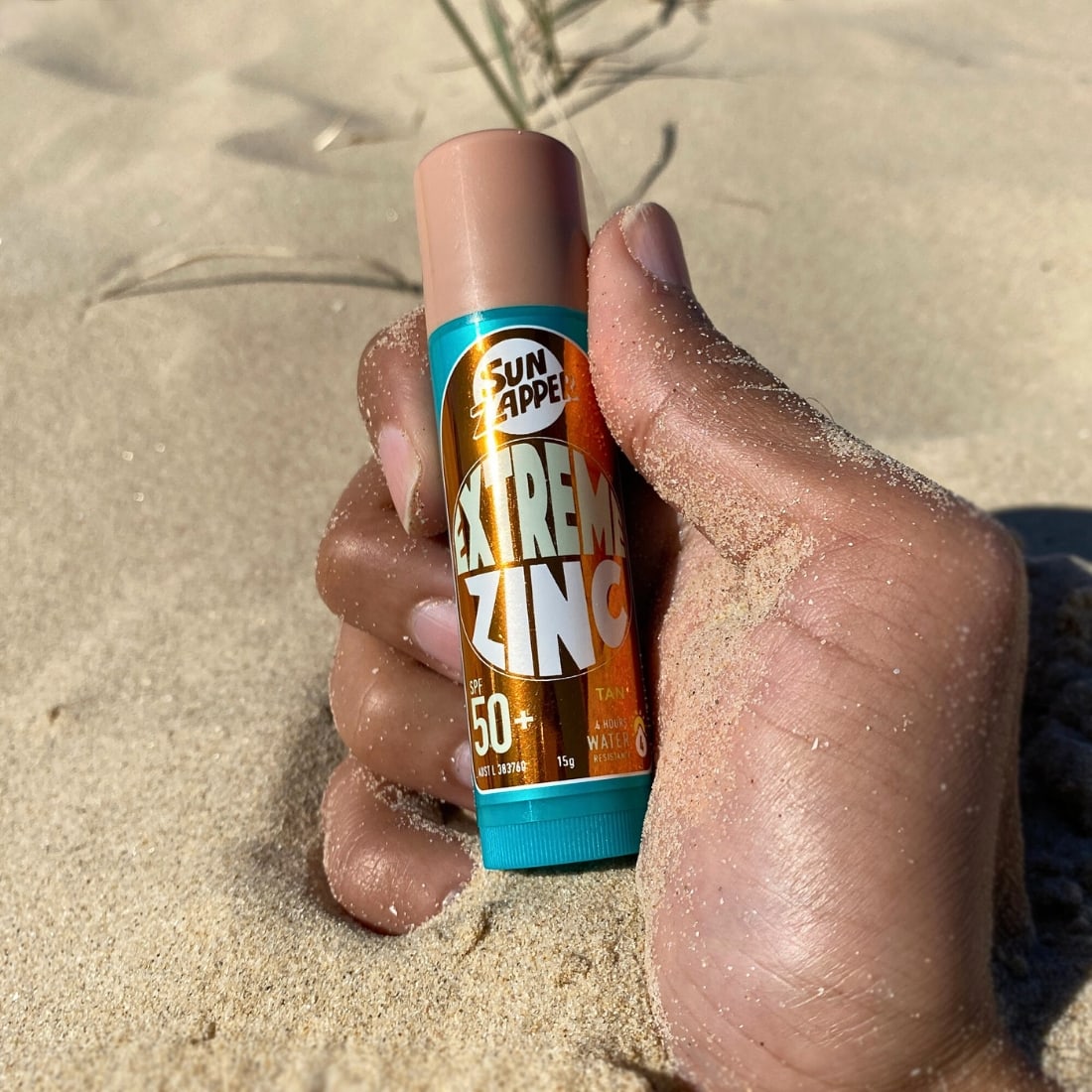Sun Zapper Extreme Zinc Spf50+ Face Stick - Tan - Sunscreen by Sun Zapper 15g