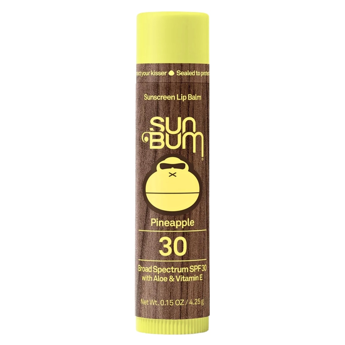 Sun Bum Original Spf30 Sunscreen Lip Balm - Pineapple - Sunscreen by Sun Bum 4.25g/0.15oz