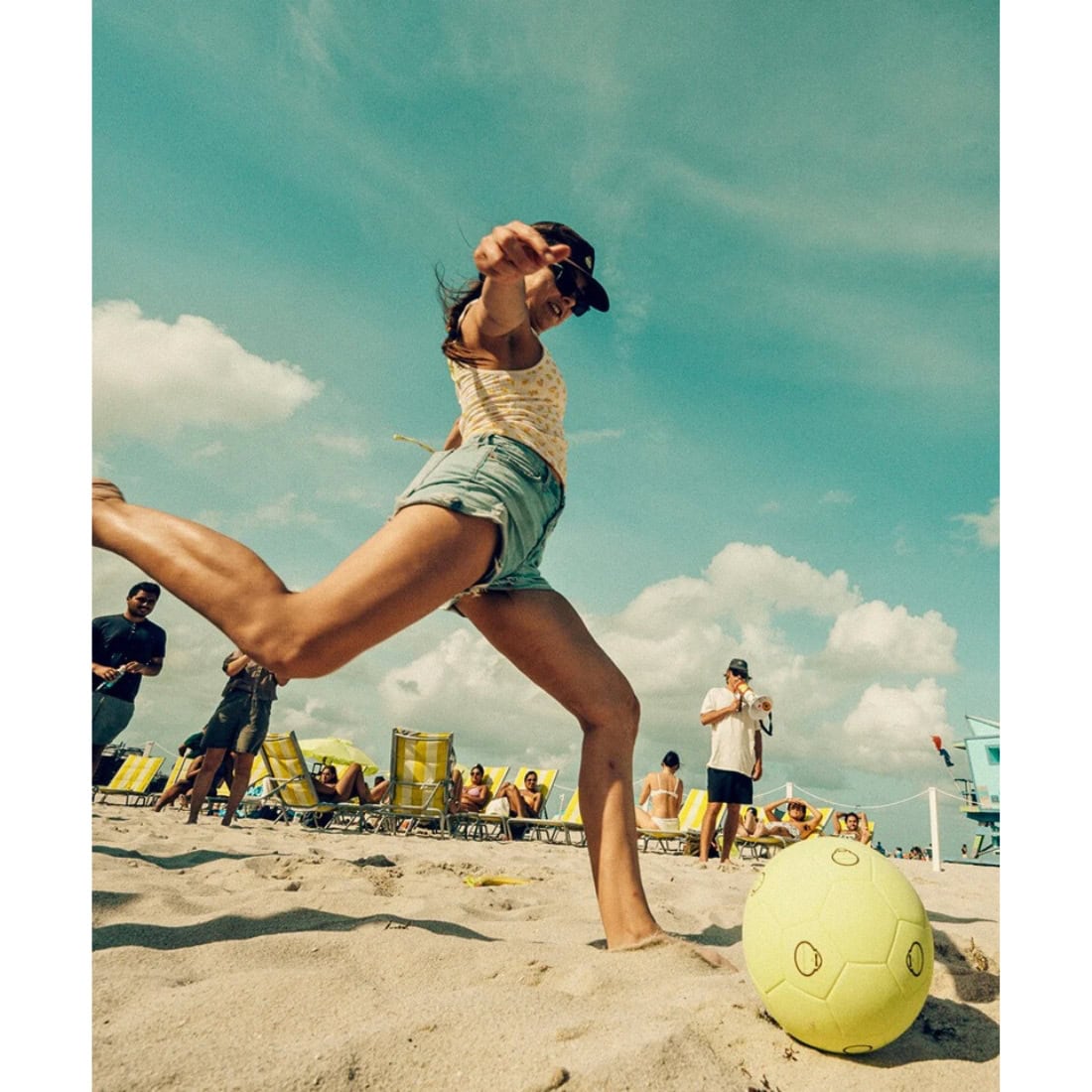Sun Bum Soccer Ball - Yellow - Gifts for Surfers by Sun Bum
