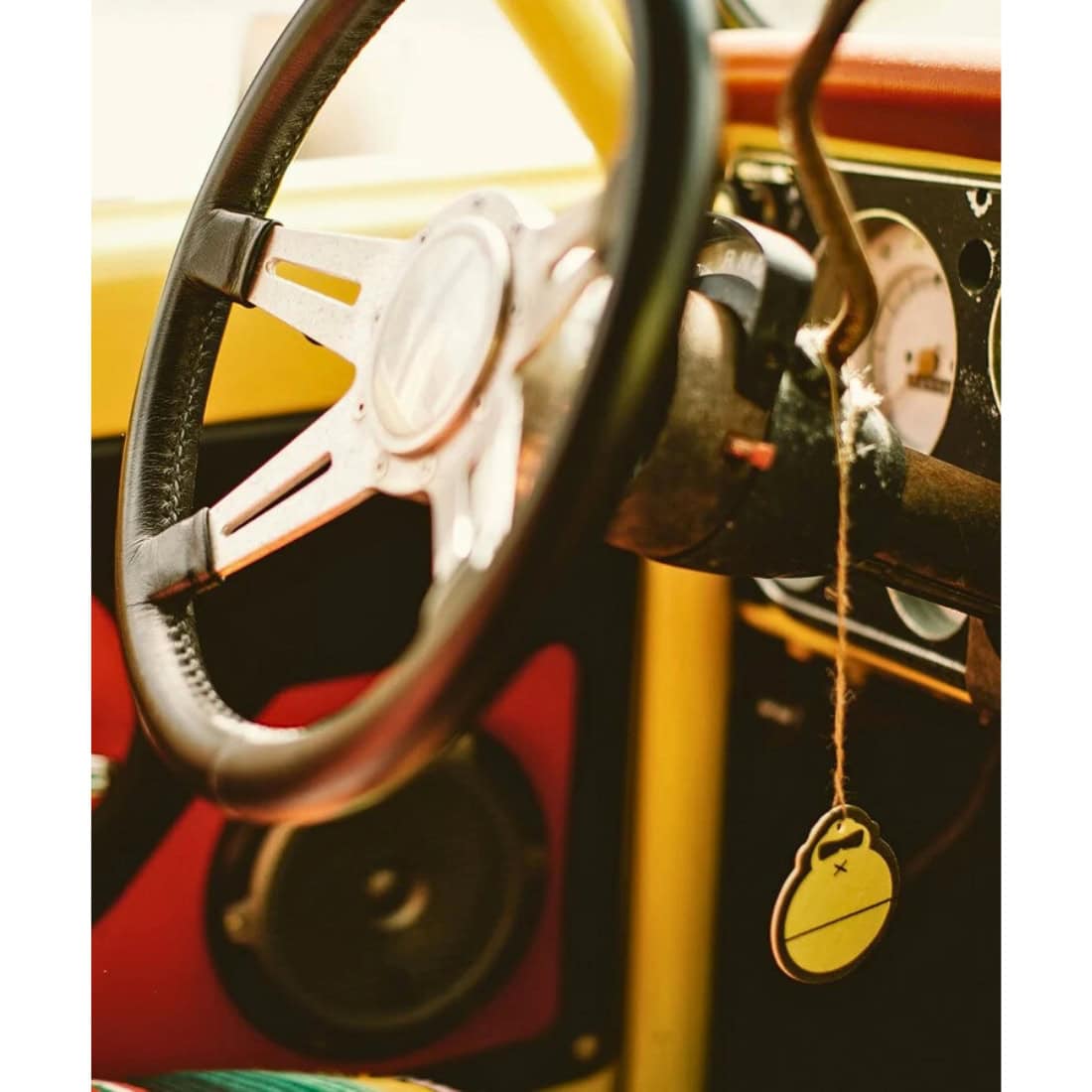 Sun Bum Sonny Air Freshener - Yellow - Car Air Freshener by Sun Bum