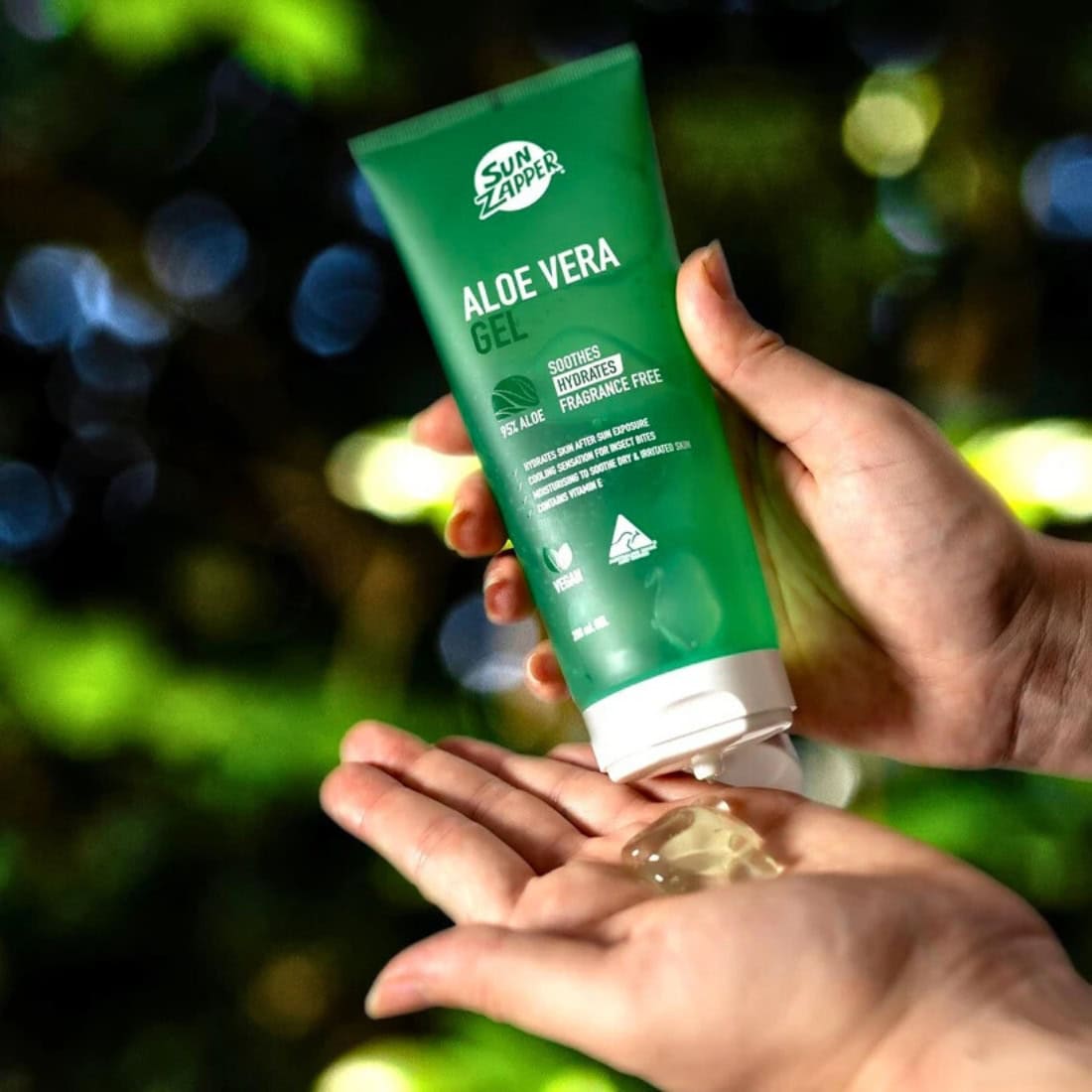 Sun Zapper Aloe Vera After Sun Gel 95% Aloe - Clear - After Sun by Sun Zapper 200ml