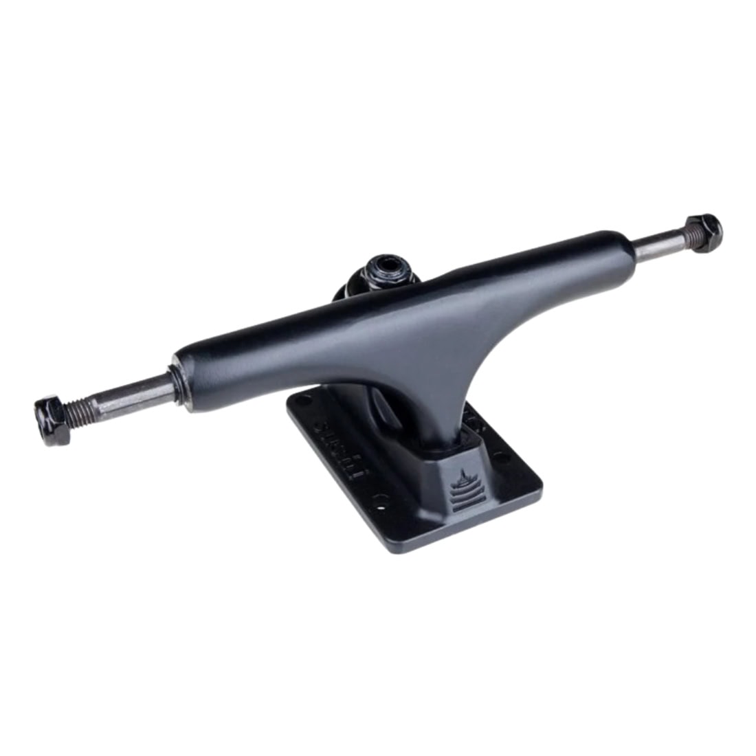 Sushi 5.5 Hollow Kingpin Trucks (Pair) - Black - Skateboard Trucks by Sushi 5.5 inch