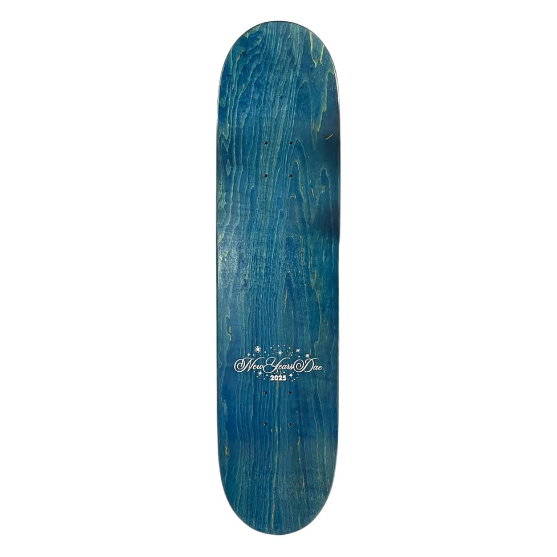 Thank You Skate Co. 8.25&quot; &#39;New Years Dae&#39; Hand Signed Daewon Song Skateboard Deck - White - Skateboard Deck by Thank You Skate Co. 8.25 inch