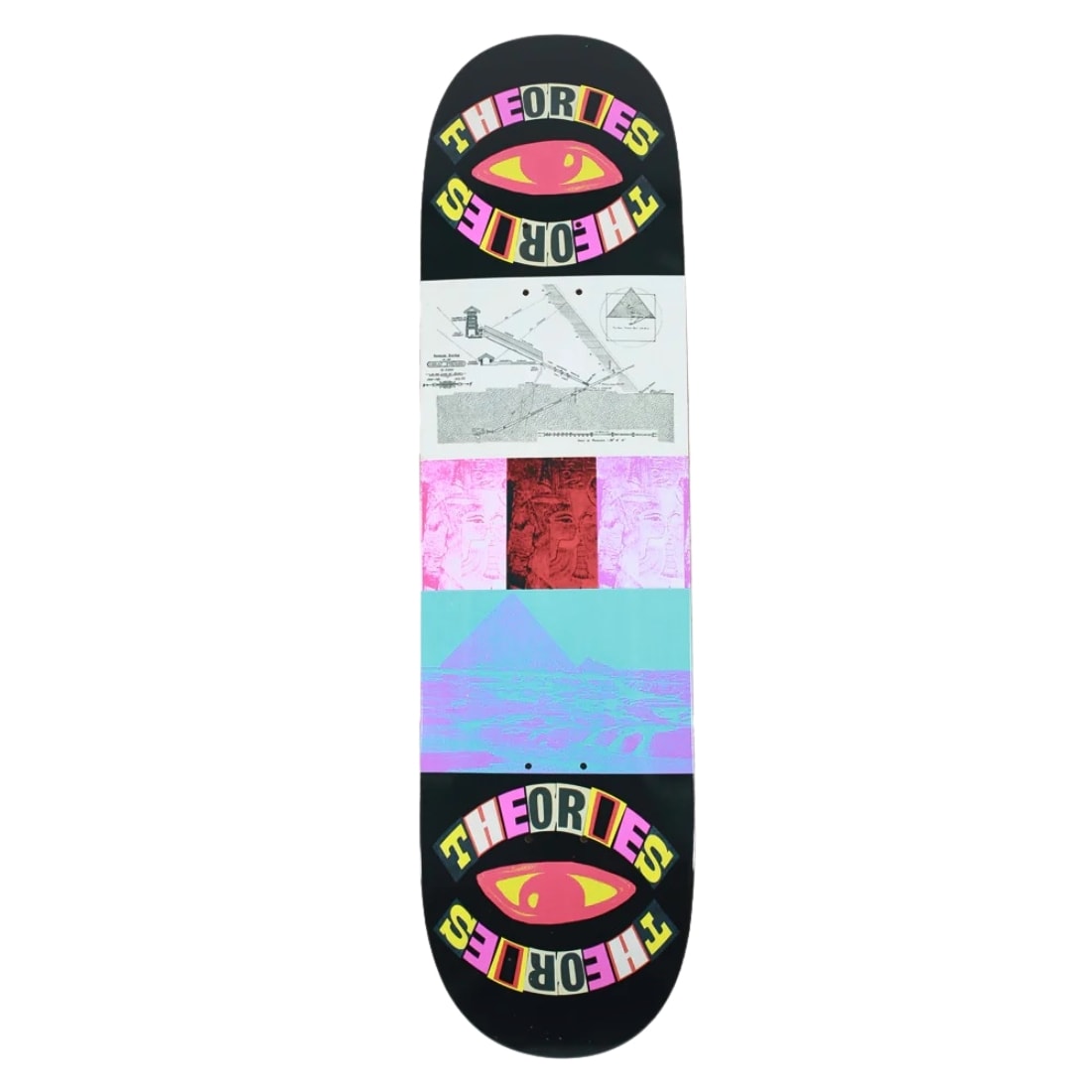Theories 8.5" Kings Chamber Deck - Multi - Skateboard Deck by Theories 8.5 inch