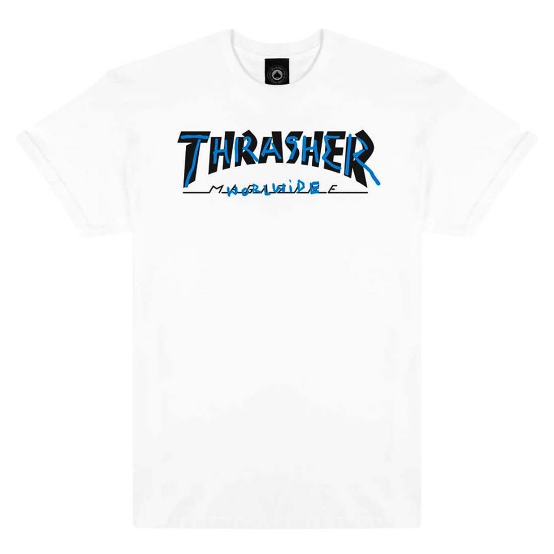 Thrasher Trademark T-Shirt - White - Mens Graphic T-Shirt by Thrasher