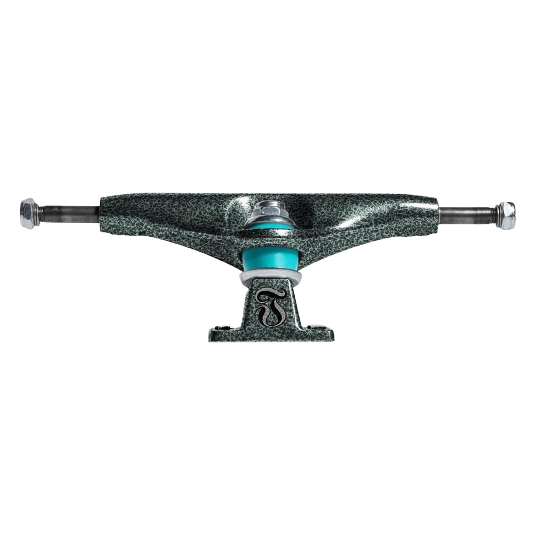 Thunder 147 Team Ti-Li Leviathan Trucks - Pair - Black/Teal - Skateboard Trucks by Thunder 147mm