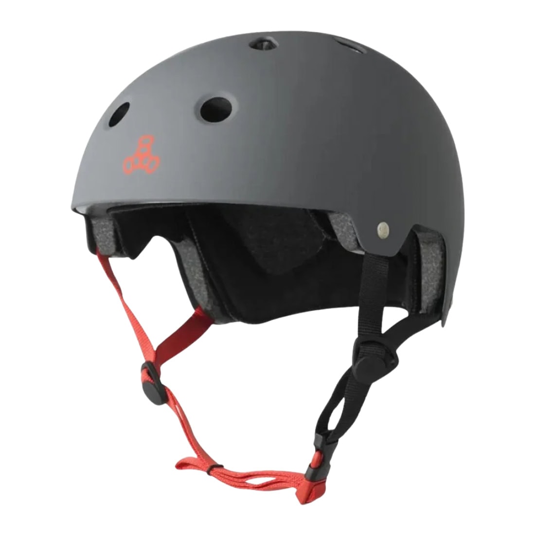 Triple Eight Dual Certified Helmet - Gunmetal Grey - Skateboard Helmet by Triple Eight