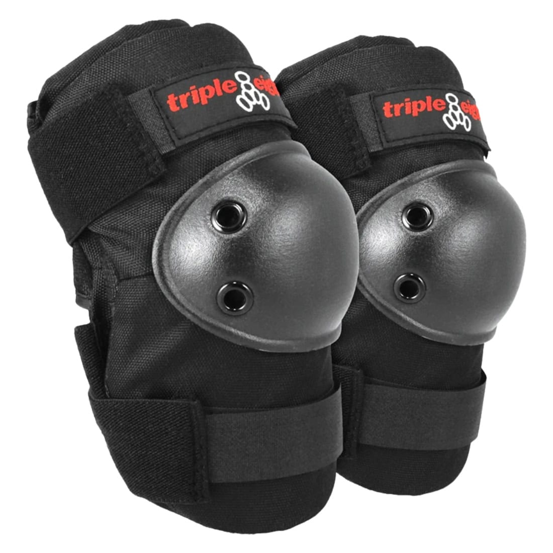 Triple Eight Saver Series Pad Set 3-Pack - Black - Skateboard Pad Sets by Triple Eight