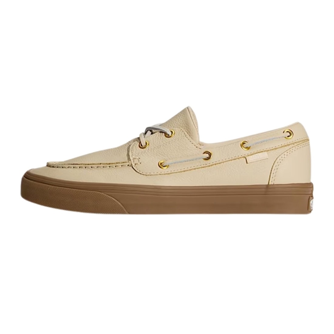 Vans 2-Eyelet Boat Shoe - Leather Tan - Mens Casual Shoes by Vans