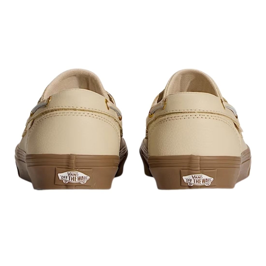 Vans 2-Eyelet Boat Shoe - Leather Tan - Mens Casual Shoes by Vans