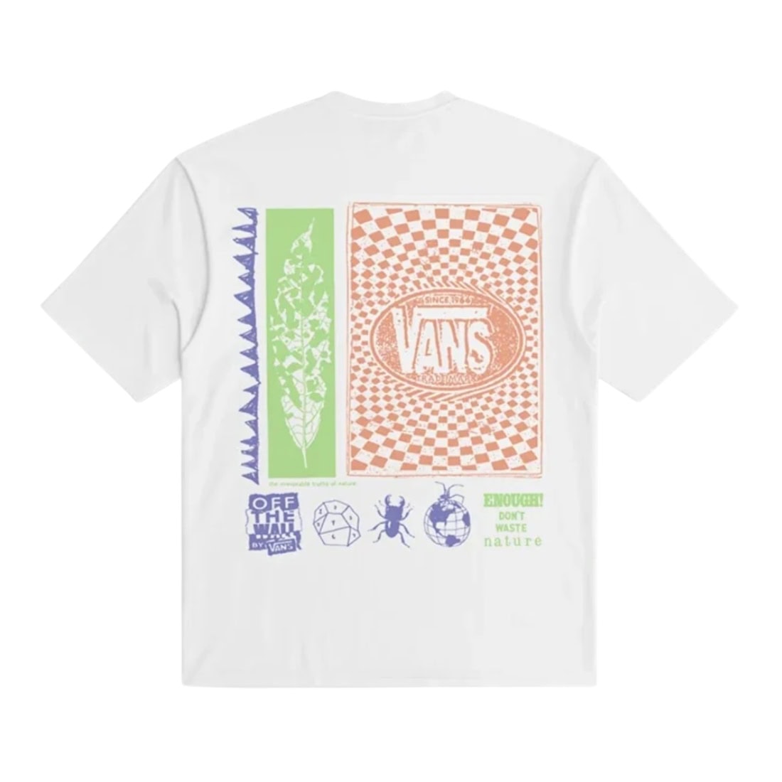 Vans Artifacts T-Shirt - White - Mens Graphic T-Shirt by Vans