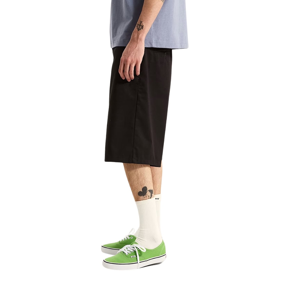 Vans Authentic Chino Loose Shorts - Black - Mens Chino Shorts by Vans