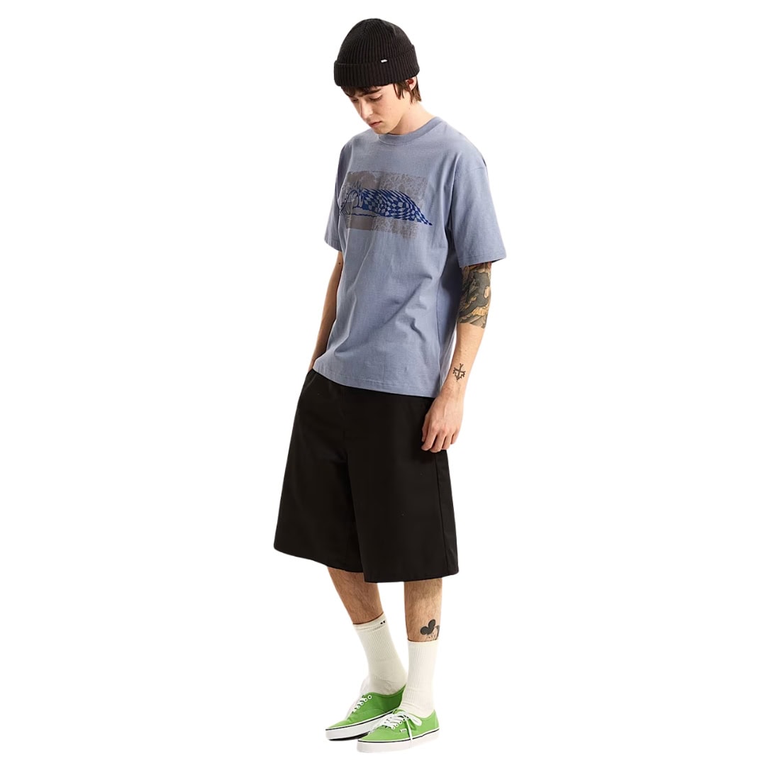 Vans Authentic Chino Loose Shorts - Black - Mens Chino Shorts by Vans