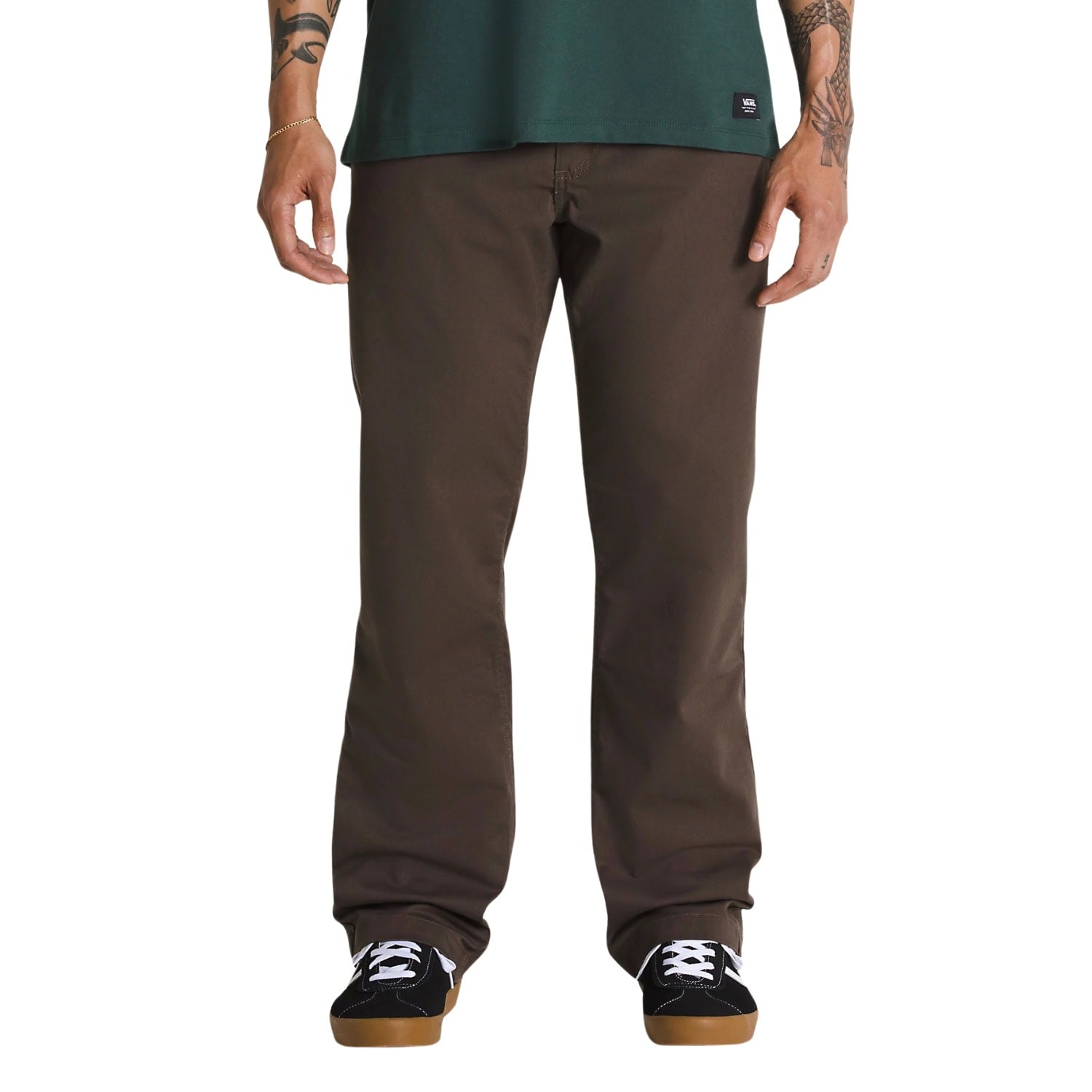 Vans Authentic Relaxed Chino Trousers - Turkish Coffee - Mens Chino Pants/Trousers by Vans