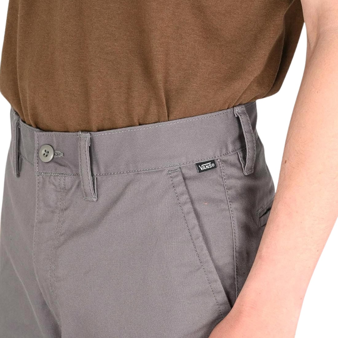 Vans Authentic Straight Chino Pant - Pewter - Mens Chino Pants/Trousers by Vans